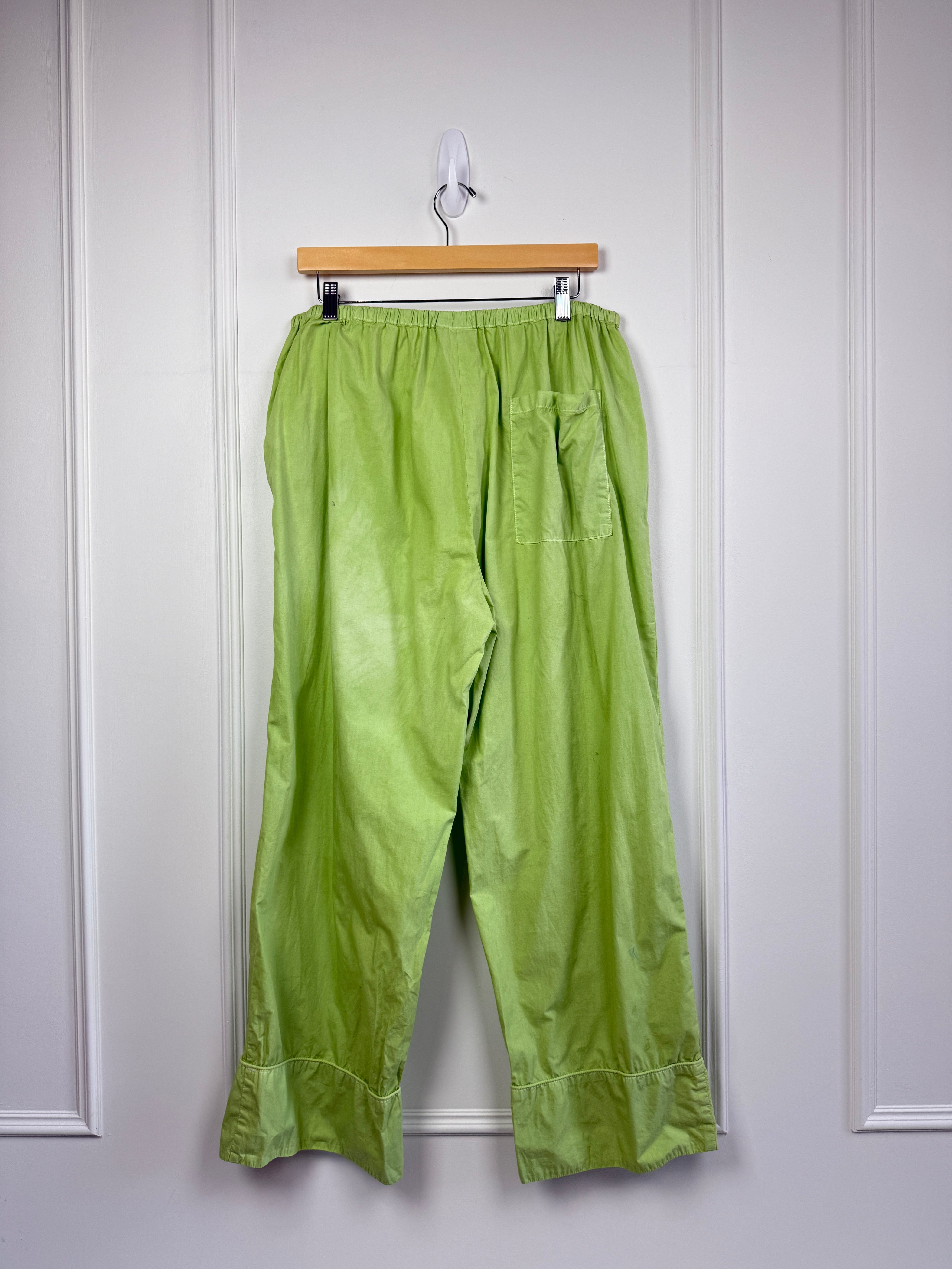 Deiji Studios Green Cotton Pants (L)