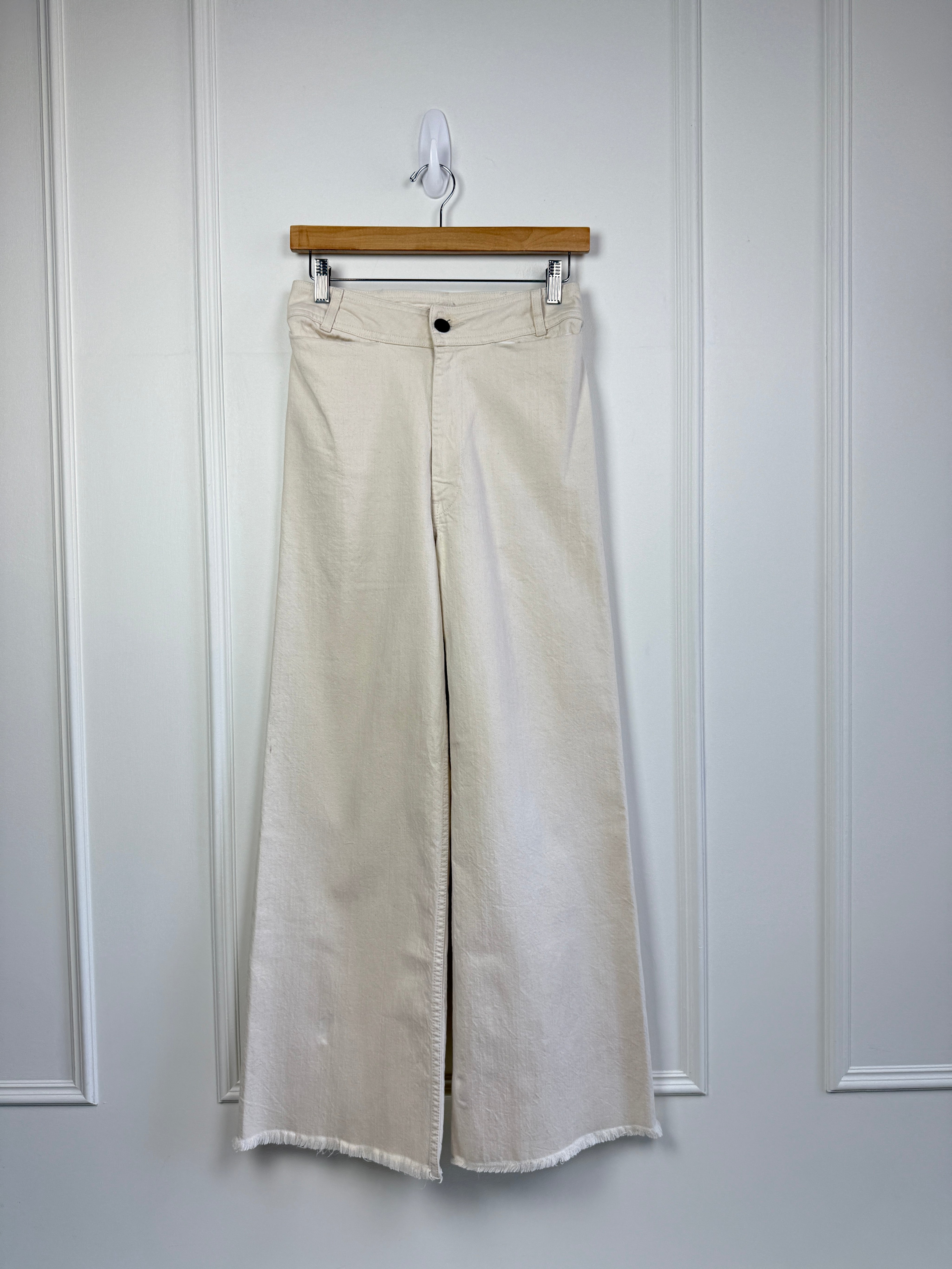 Creatures of Comfort Cream Raw Edge Pant (4/27)