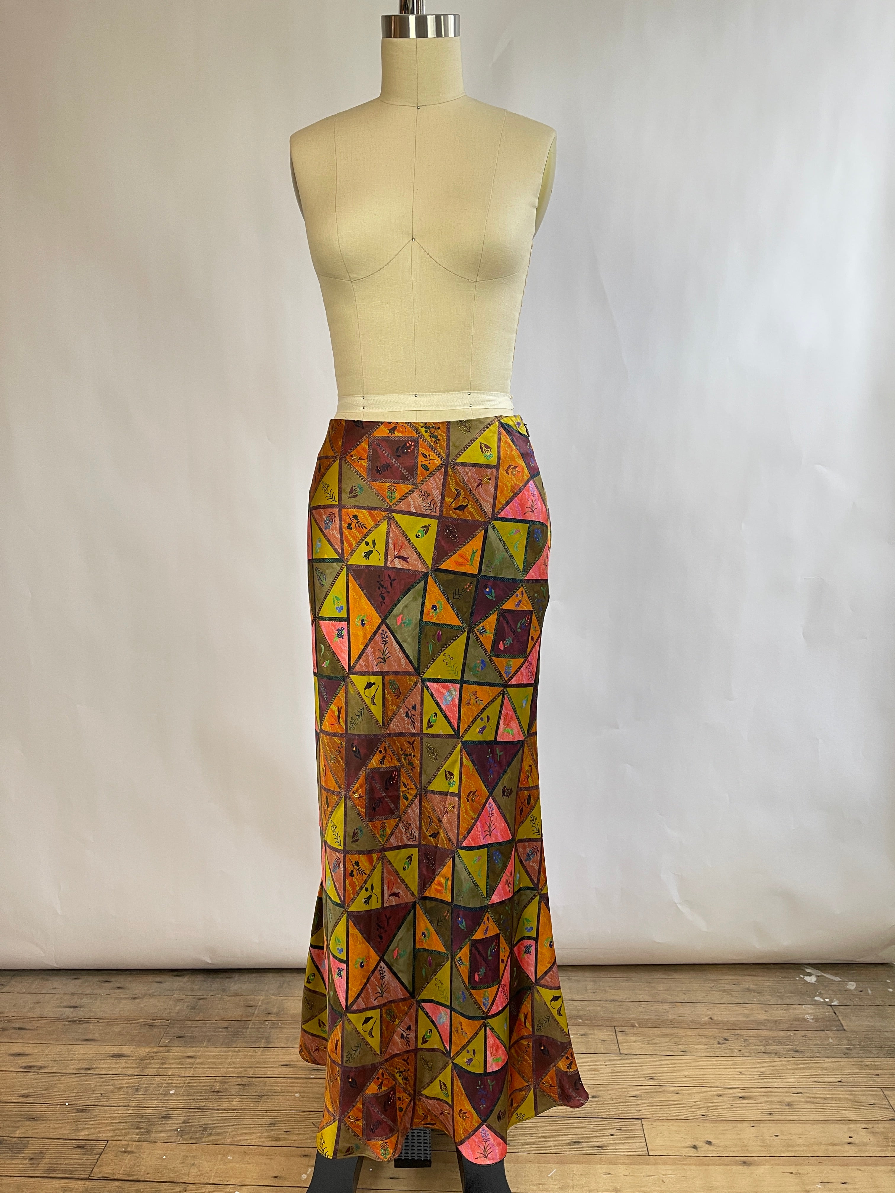 Saloni Silk Skirt (4/S)