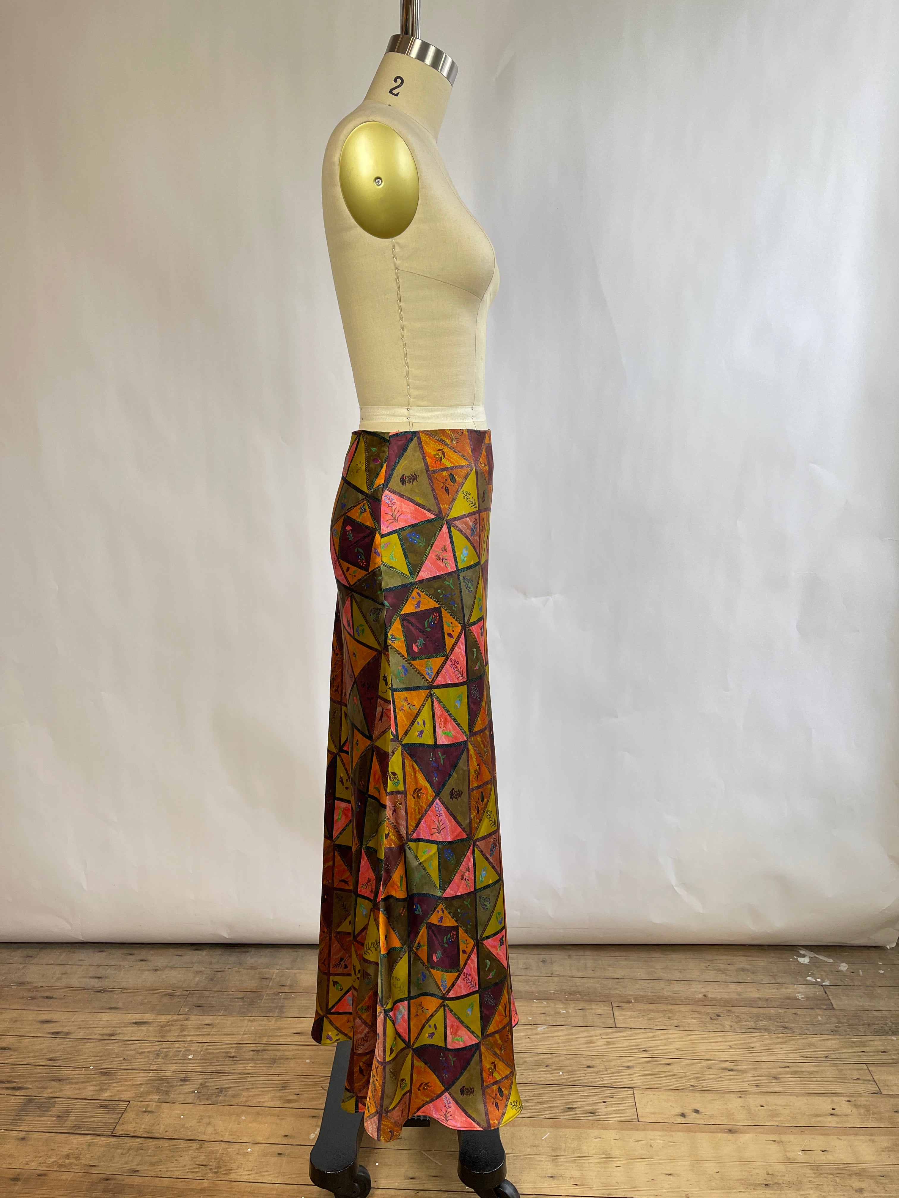 Saloni Silk Skirt (4/S)