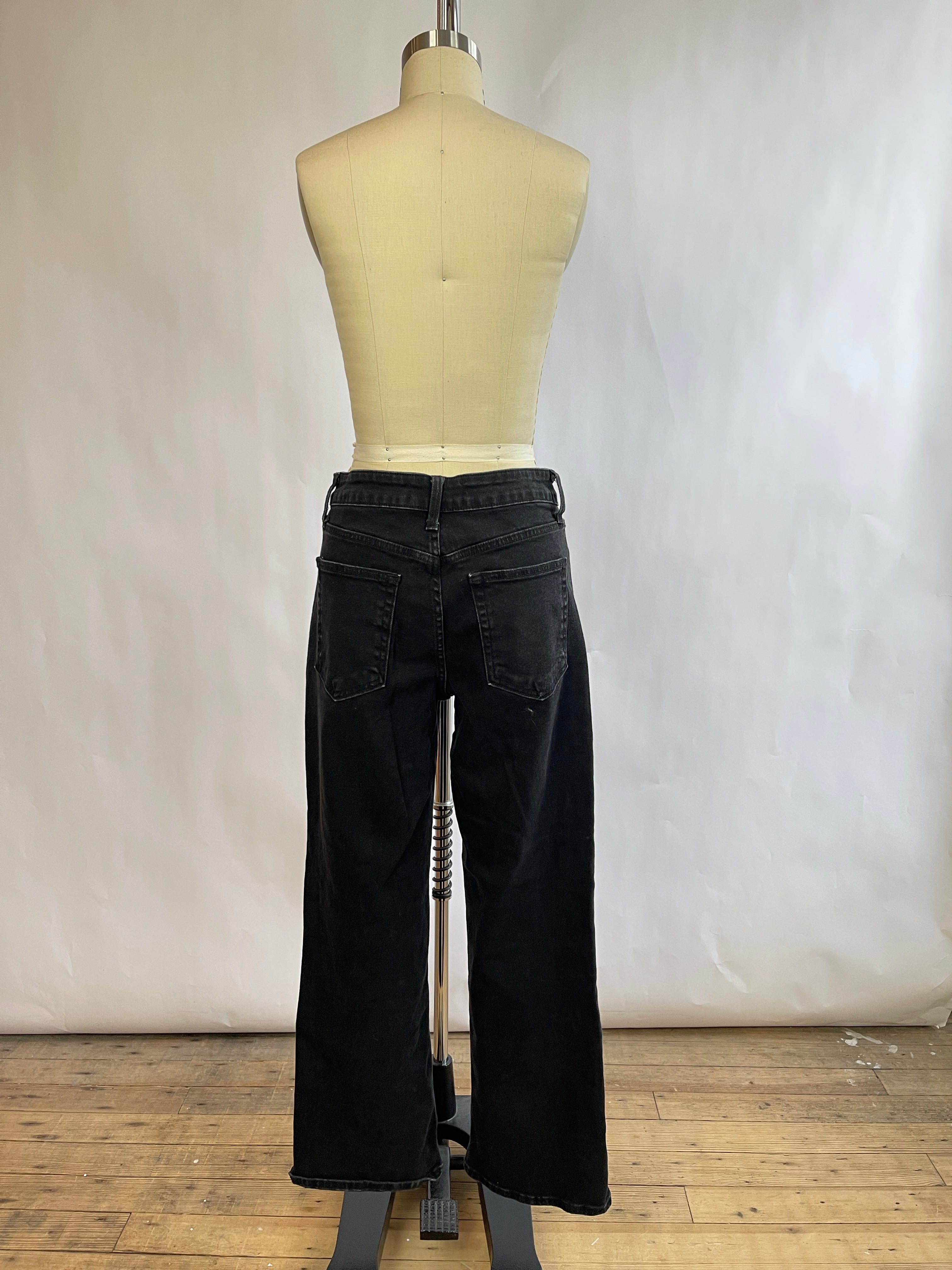 Just Black Straight Leg Denim (30/10)