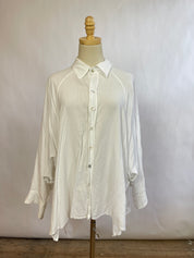 Amente White Button Down (L)