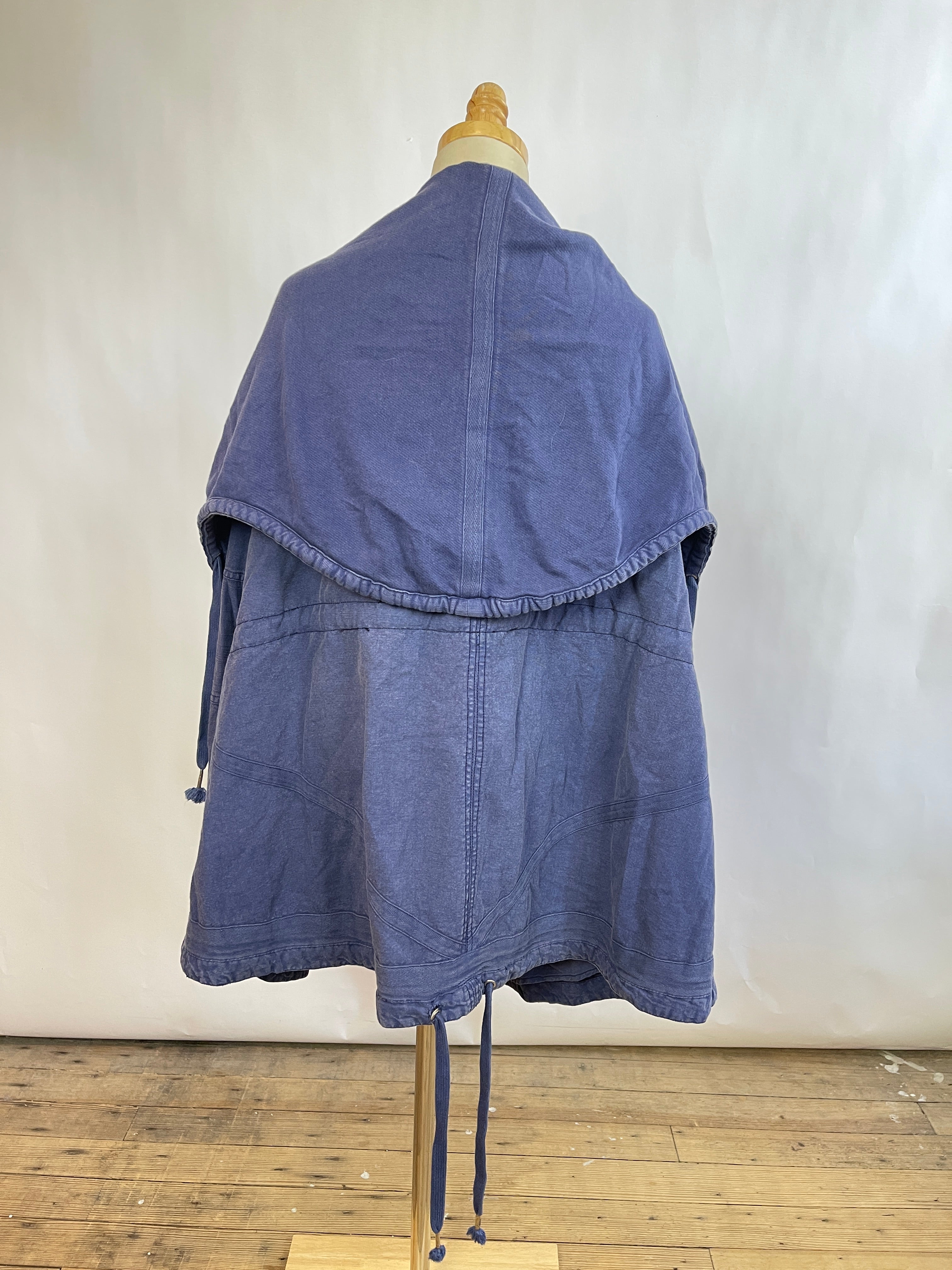 Free People Blue Jacket (XL)