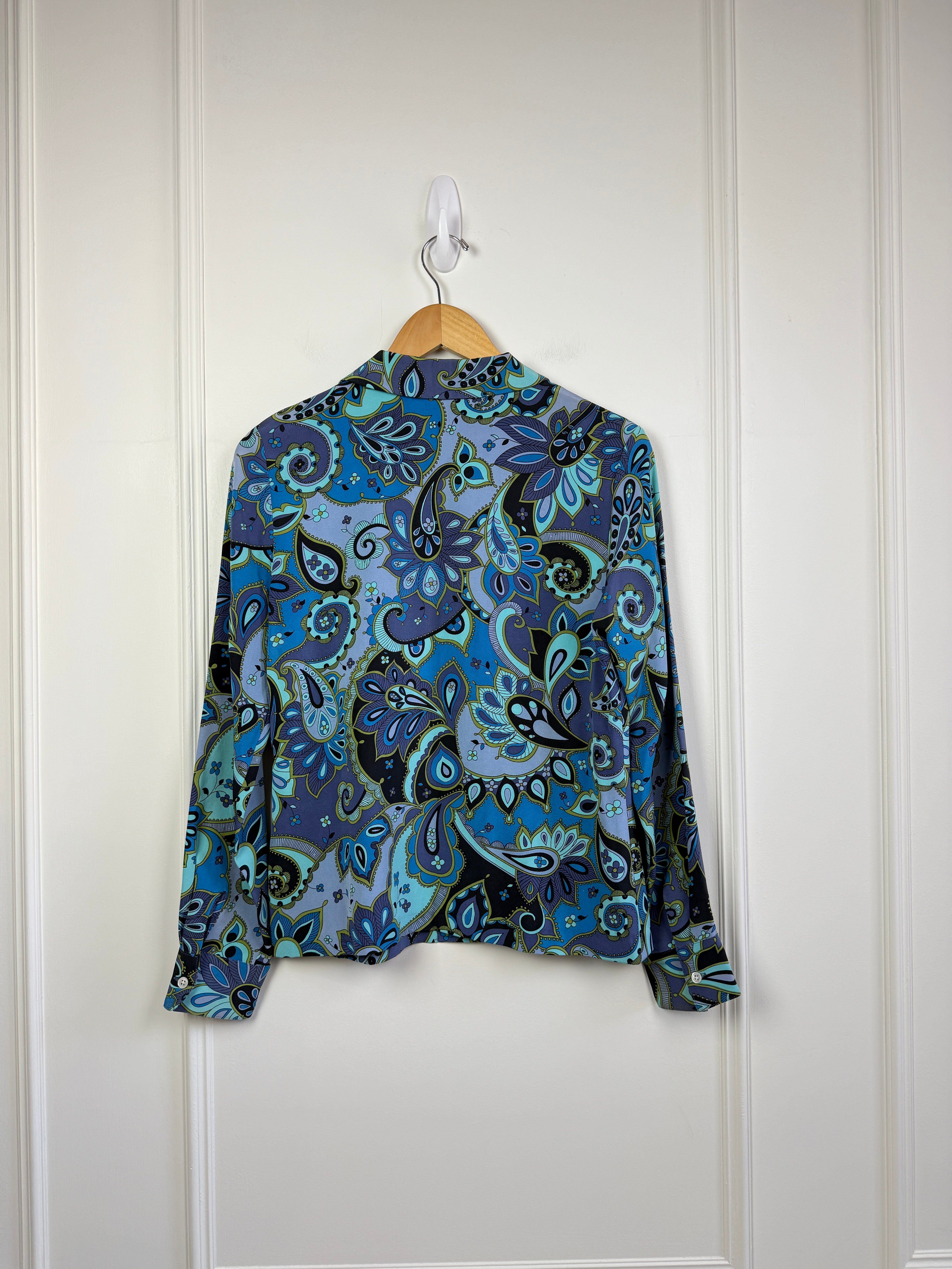 Vintage Silk Lily Pulitzer Button Down (8/M)