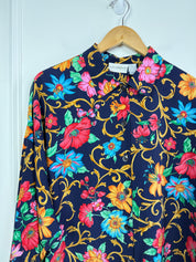Vintage Liz Claiborne Floral Top (L)