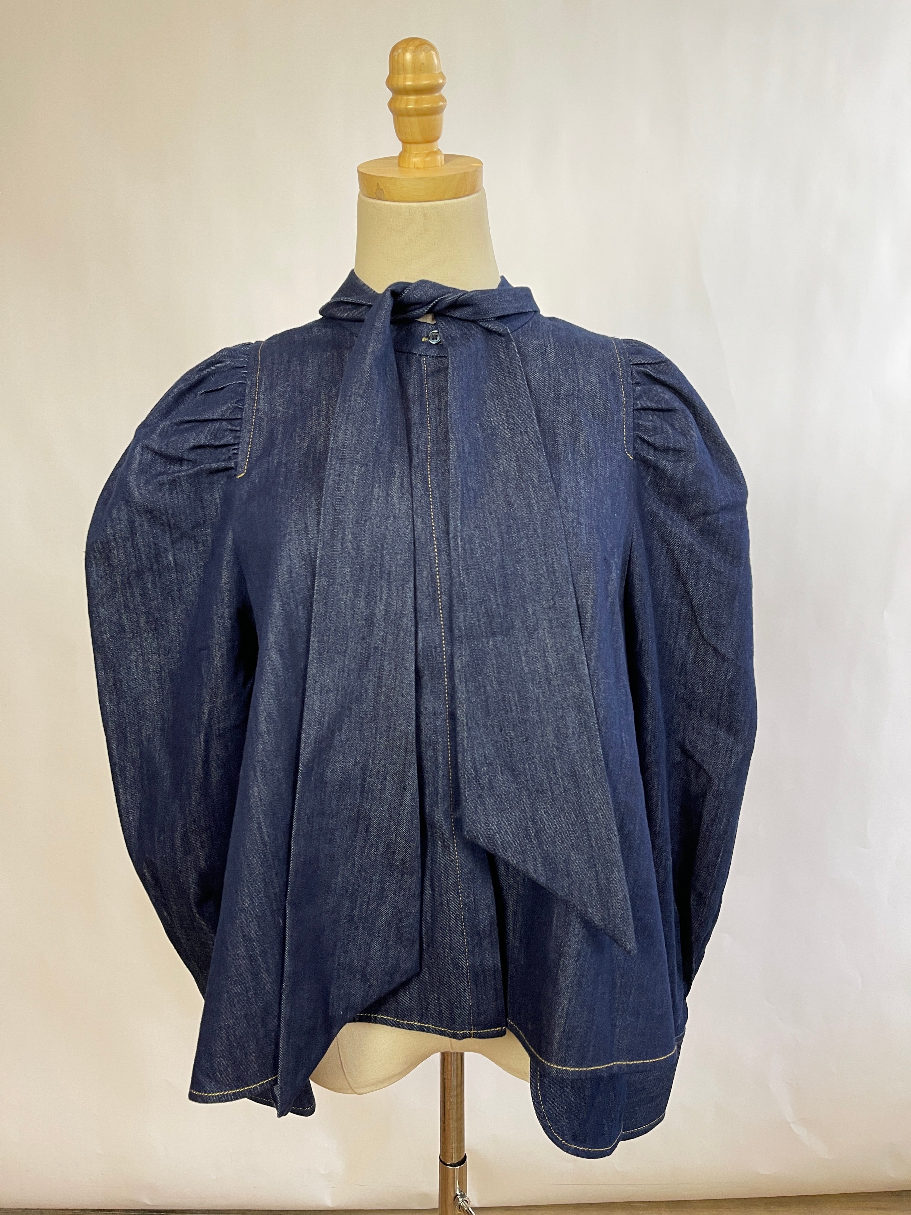 Psophia Denim Top (L)