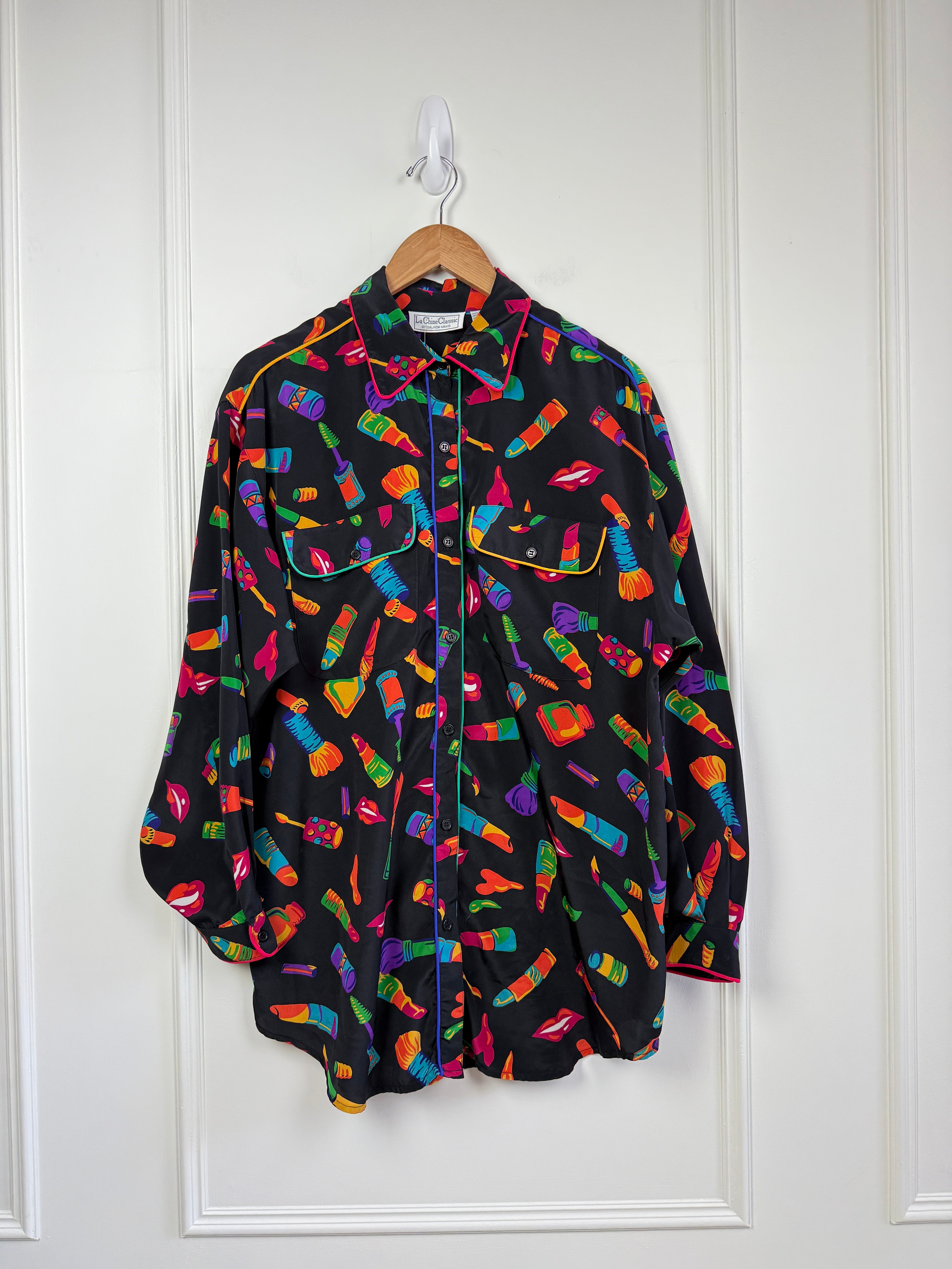 Vintage Le Chine Lipstick Top (XL)