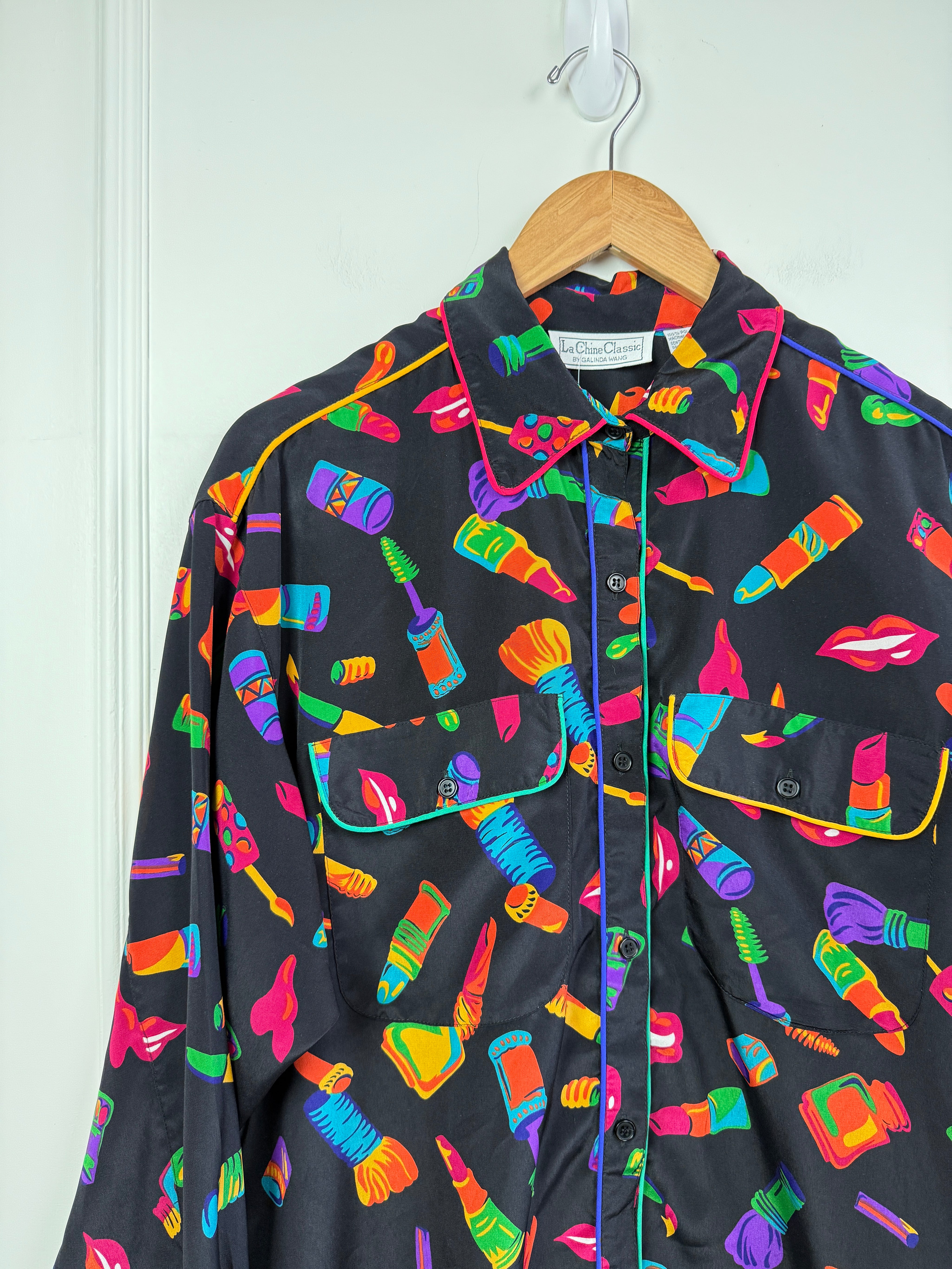 Vintage Le Chine Lipstick Top (XL)
