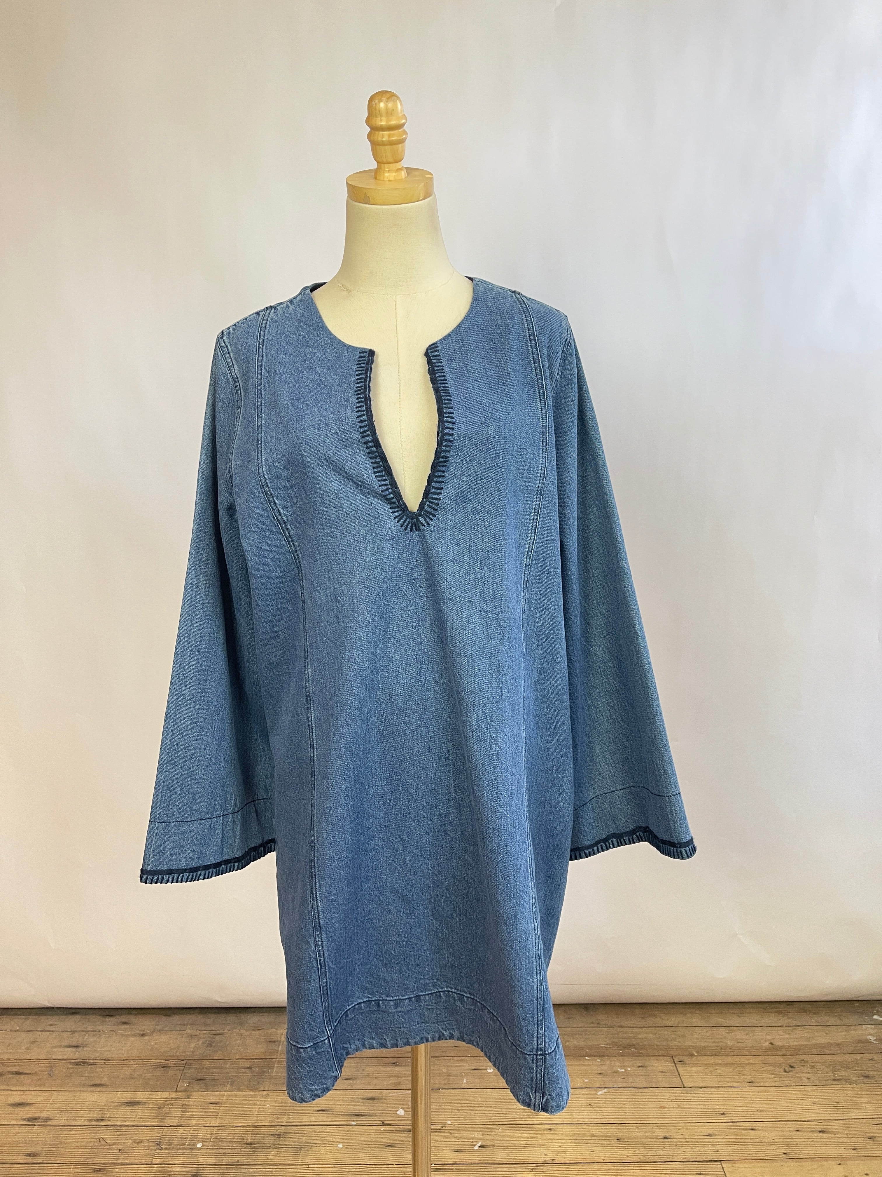 Merlette Denim Tunic Dress (L)