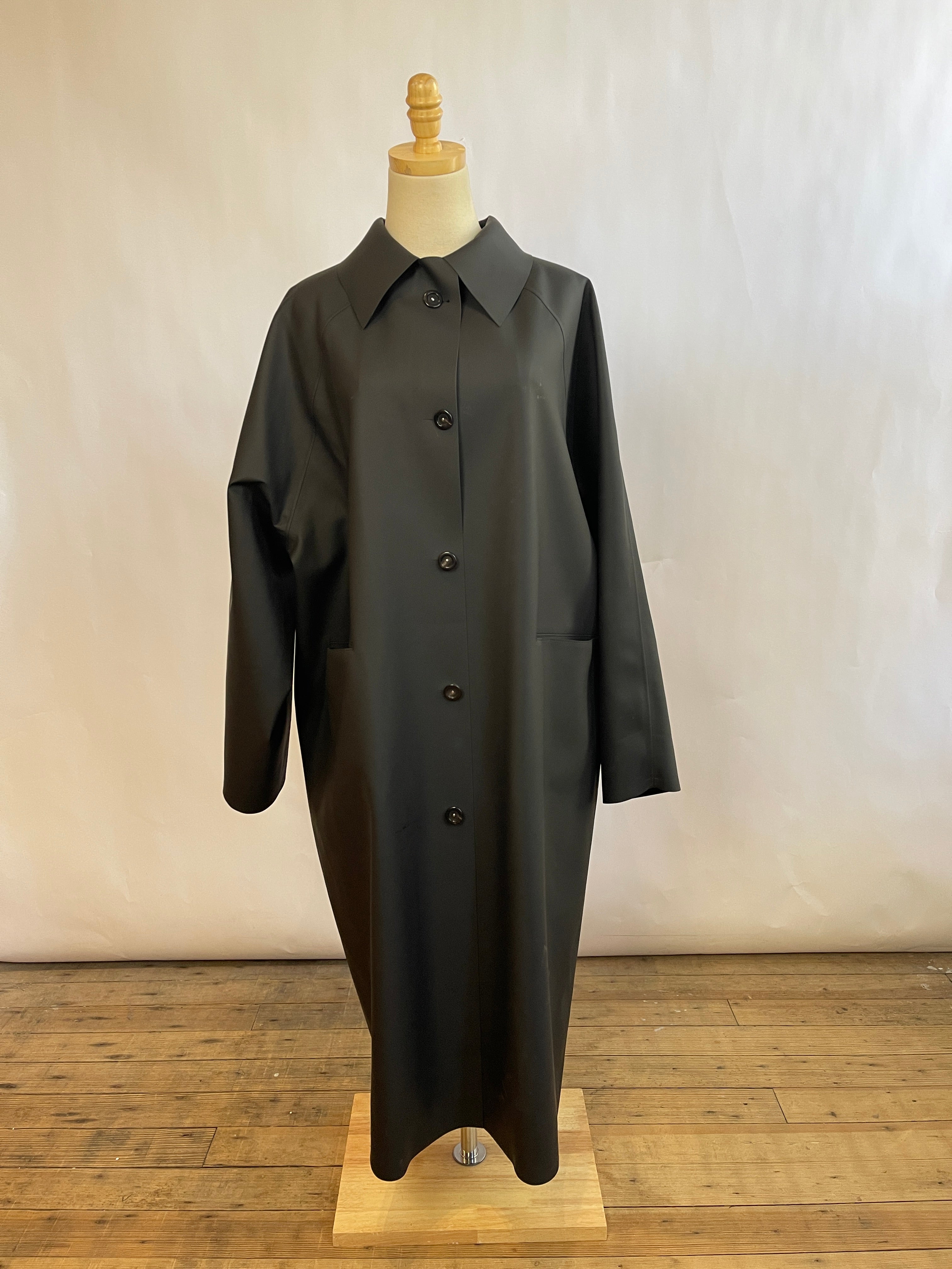 Kassl Editions Original Long Black Trench (L)