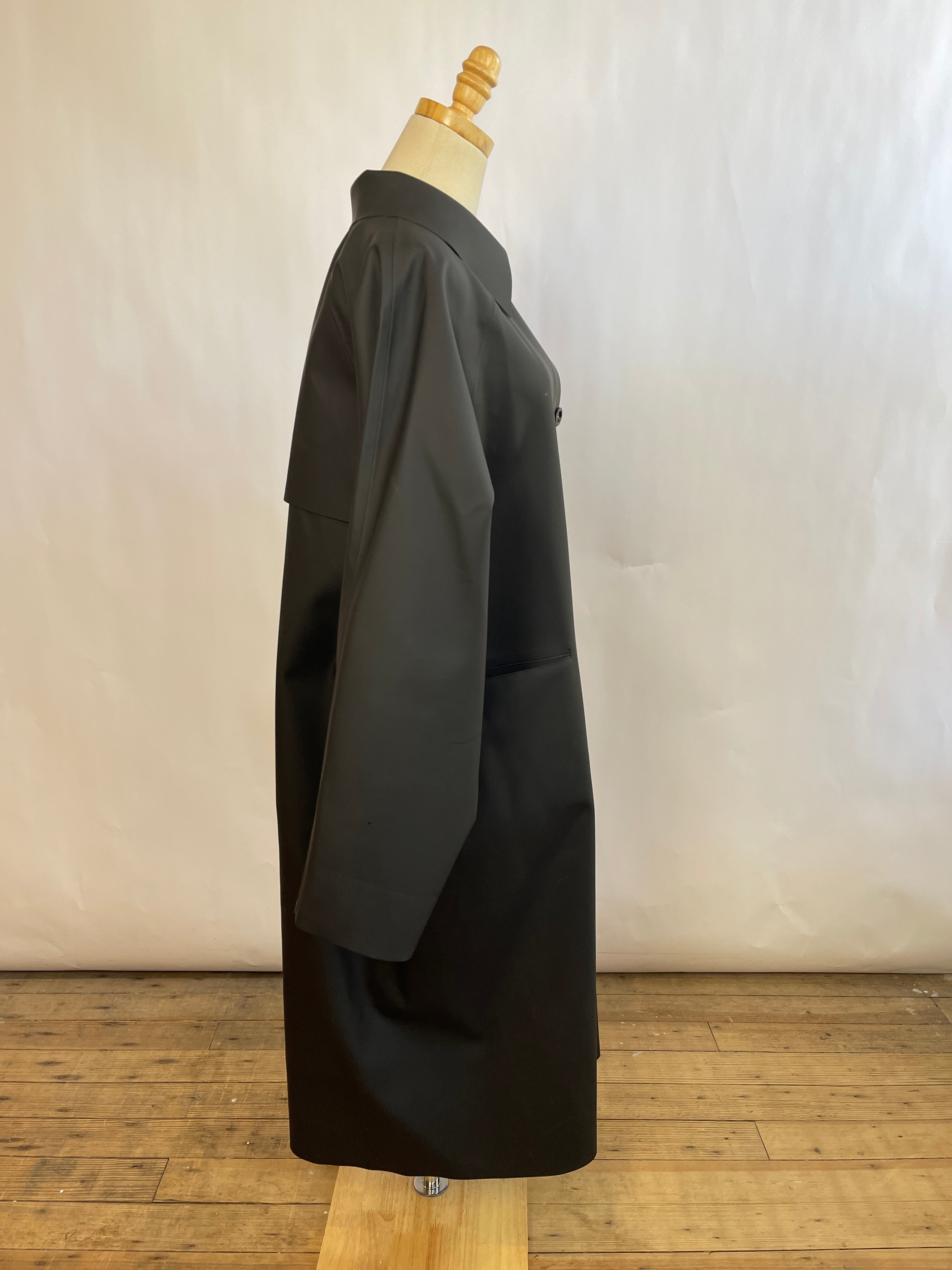 Kassl Editions Original Long Black Trench (L)