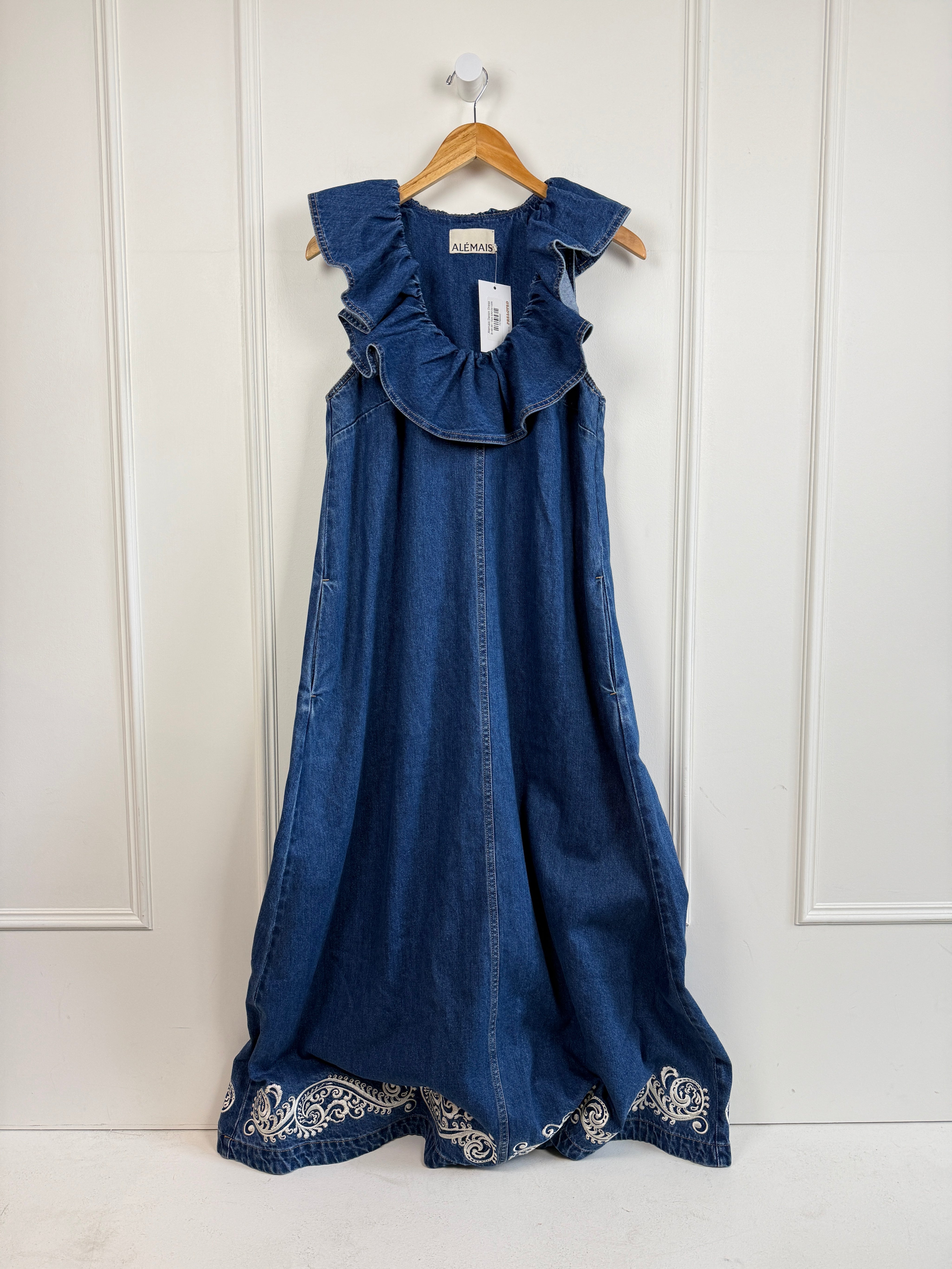 Alemais Denim Dress (6/M)