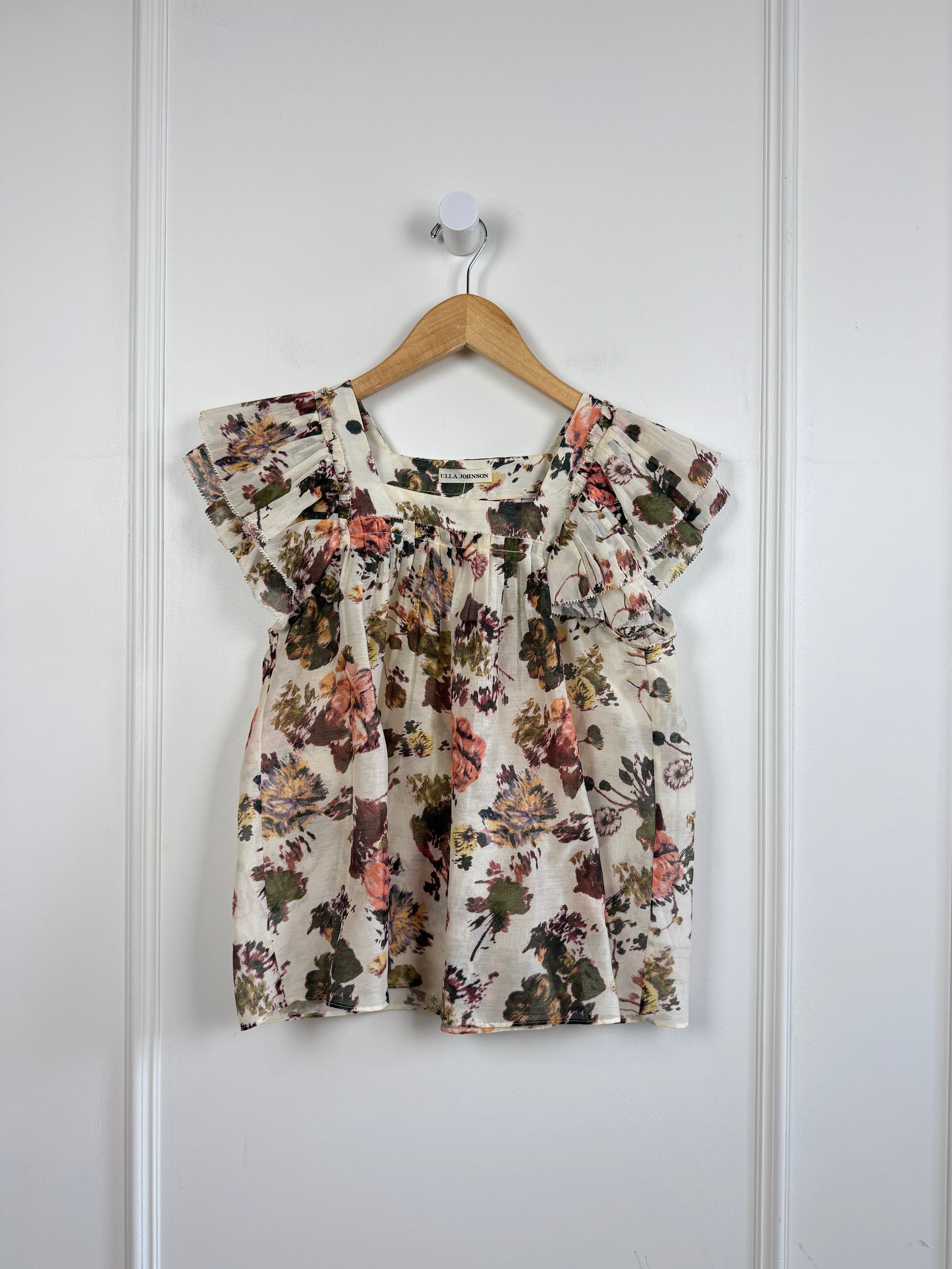 Ulla Johnson Poplin Blouse (S)