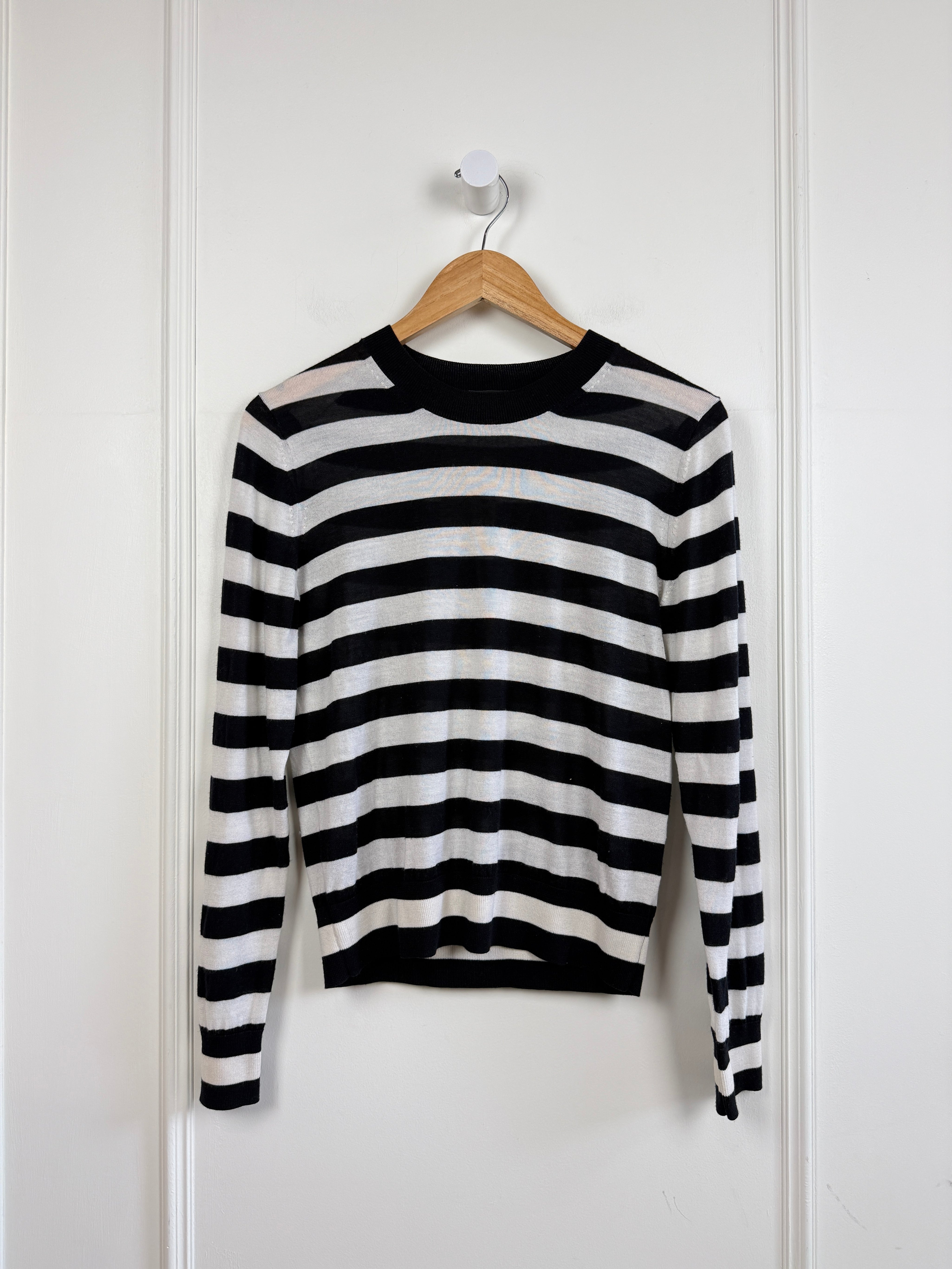 Nili Lotan Black & White Sweater (M)
