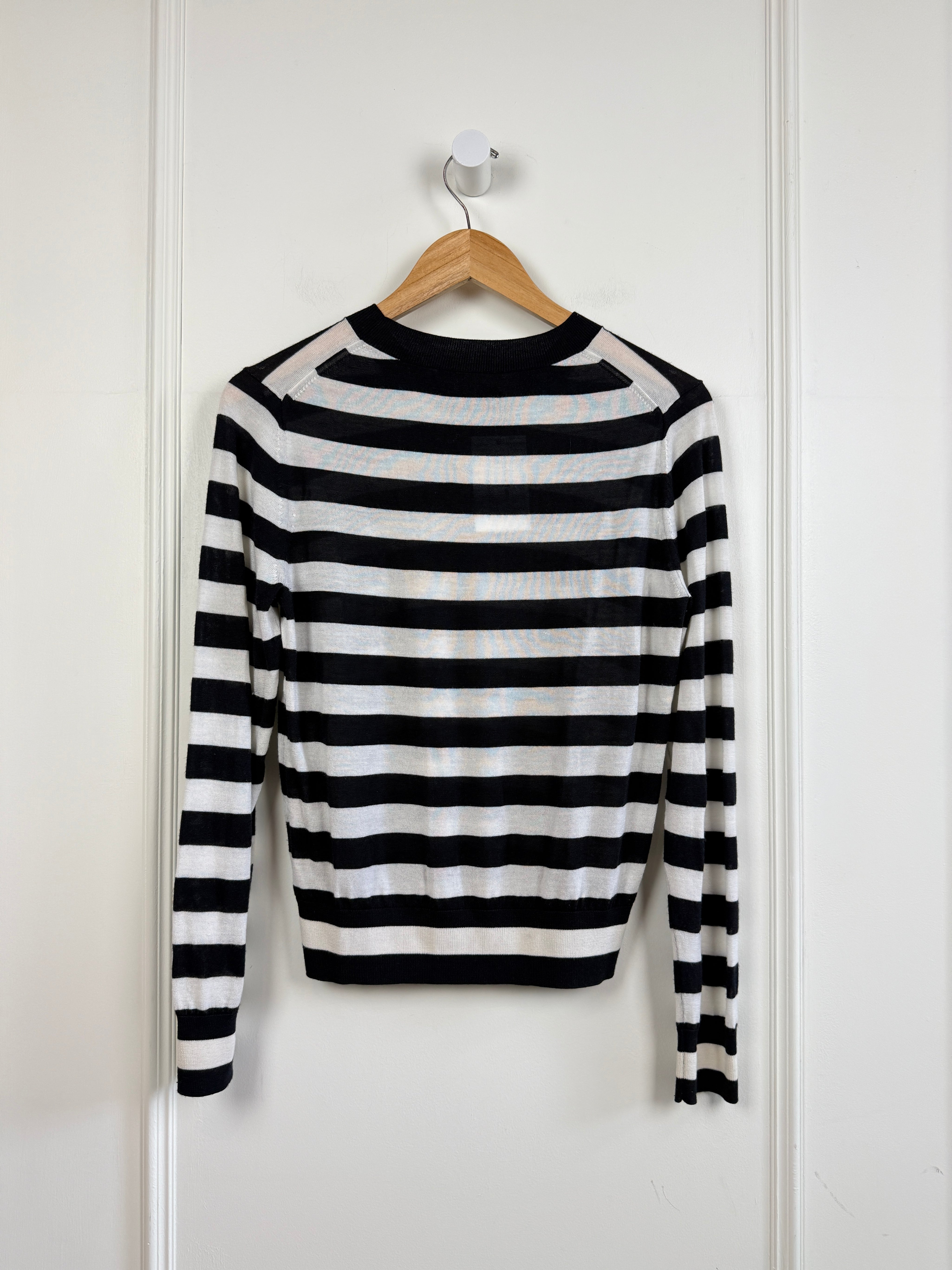 Nili Lotan Black & White Sweater (M)