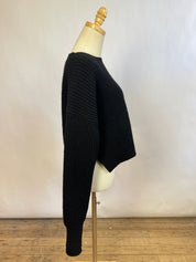 Re/Done Black Sweater (XS)