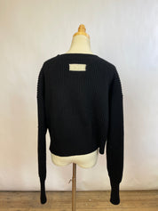 Re/Done Black Sweater (XS)