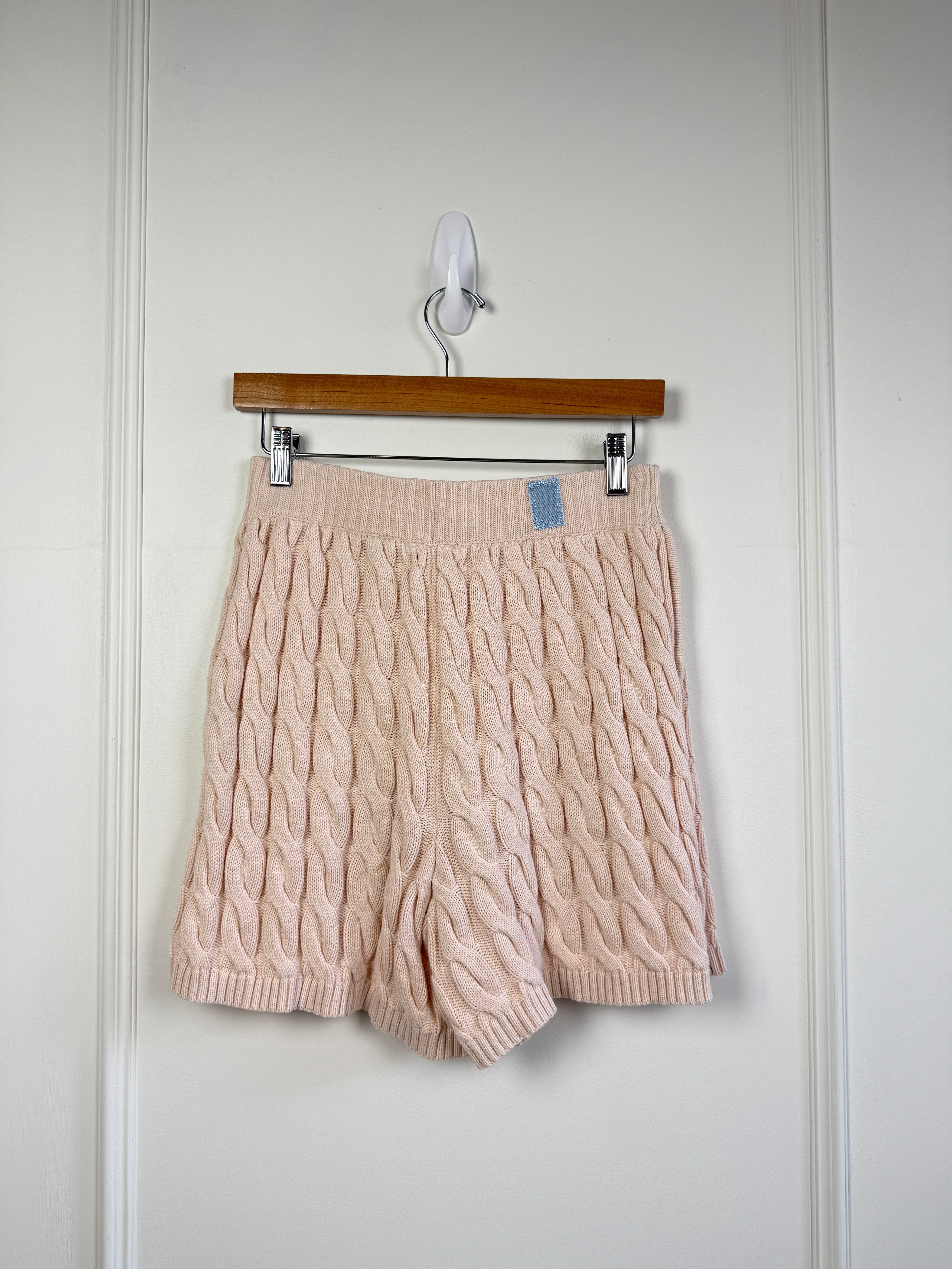 Reuben Oliver Cable Knit Shorts (M)
