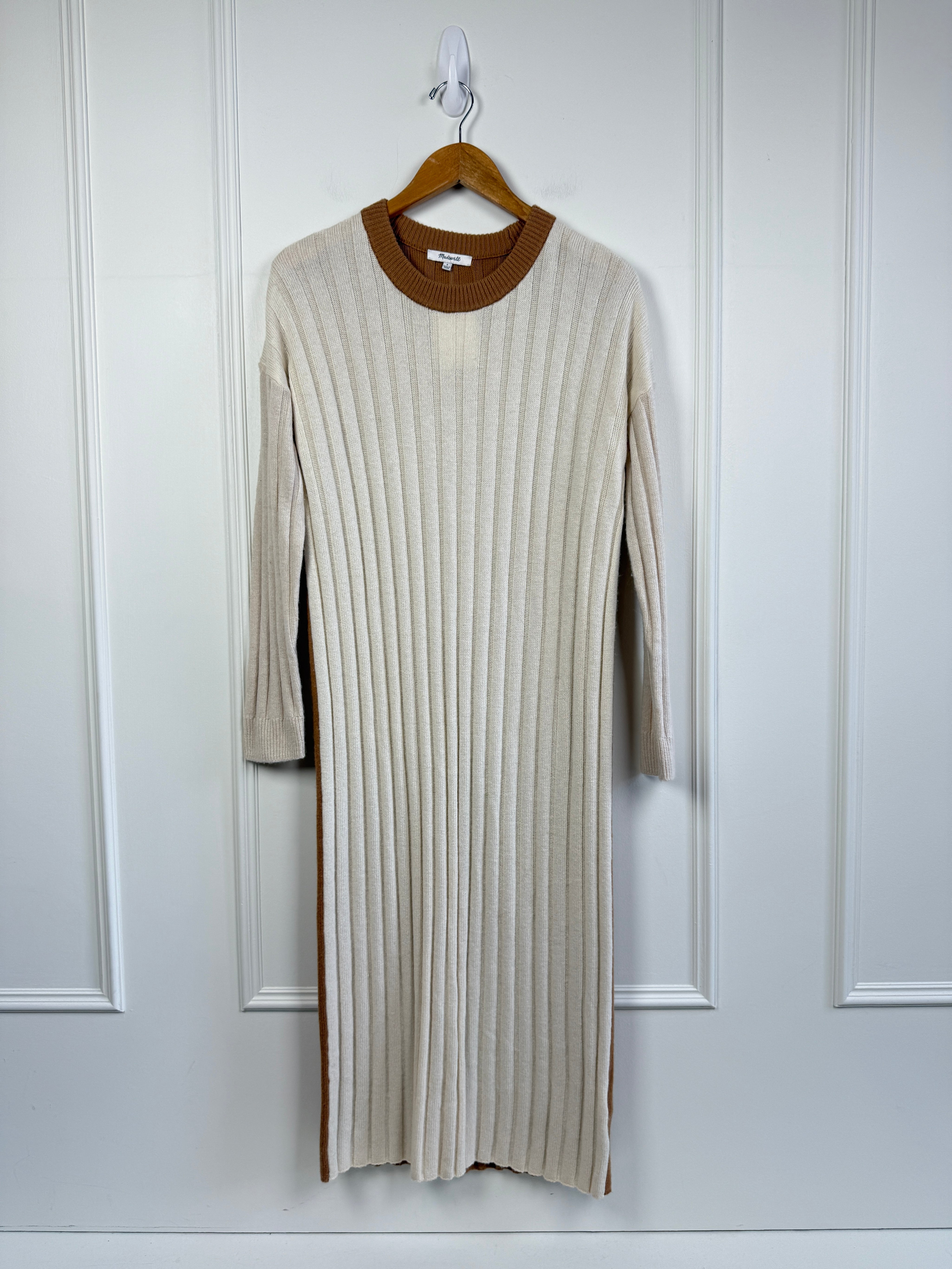 Madewell Two Tone Knit Dress (S)