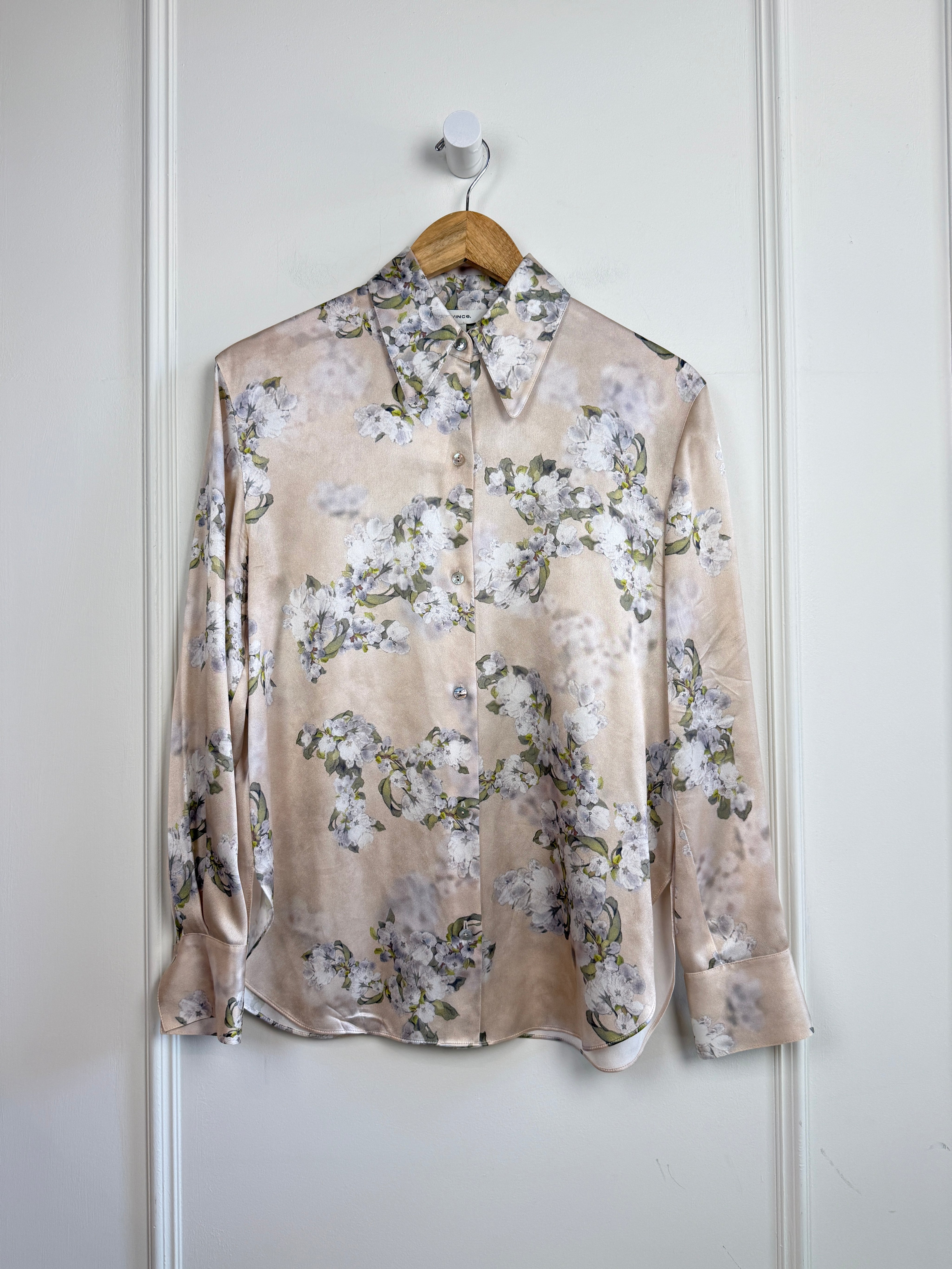 Vince Silk Blouse (S)