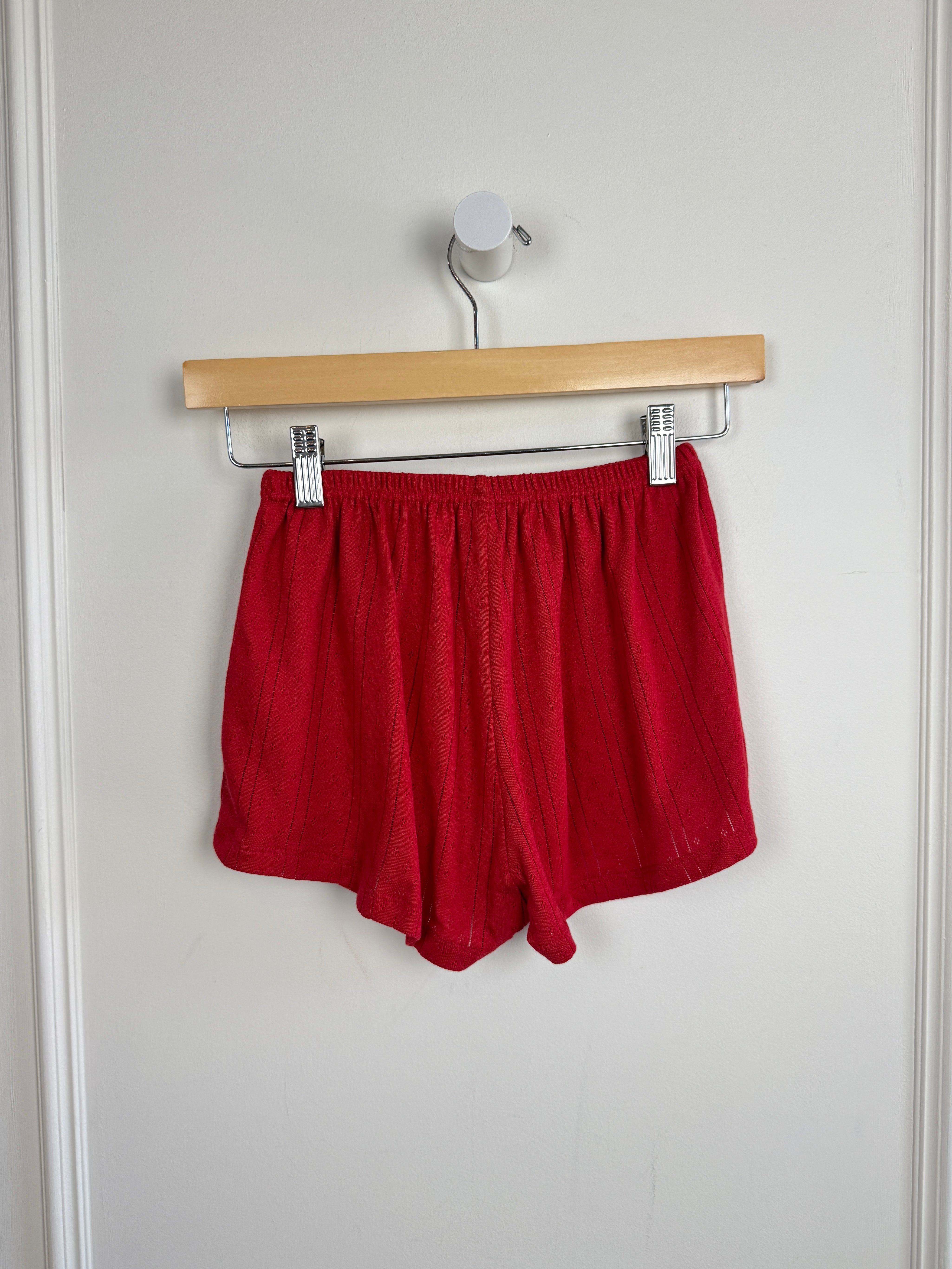 CouCou Intimates Red Pointelle Set (XXS)