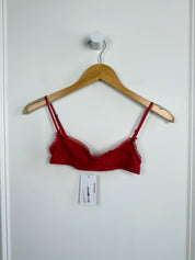 CouCou Intimates Red Pointelle Set (XXS)