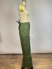 Vintage Paint Splattered Military Pants (M/L)