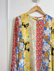Stine Goya Spliced Silk Top (S)