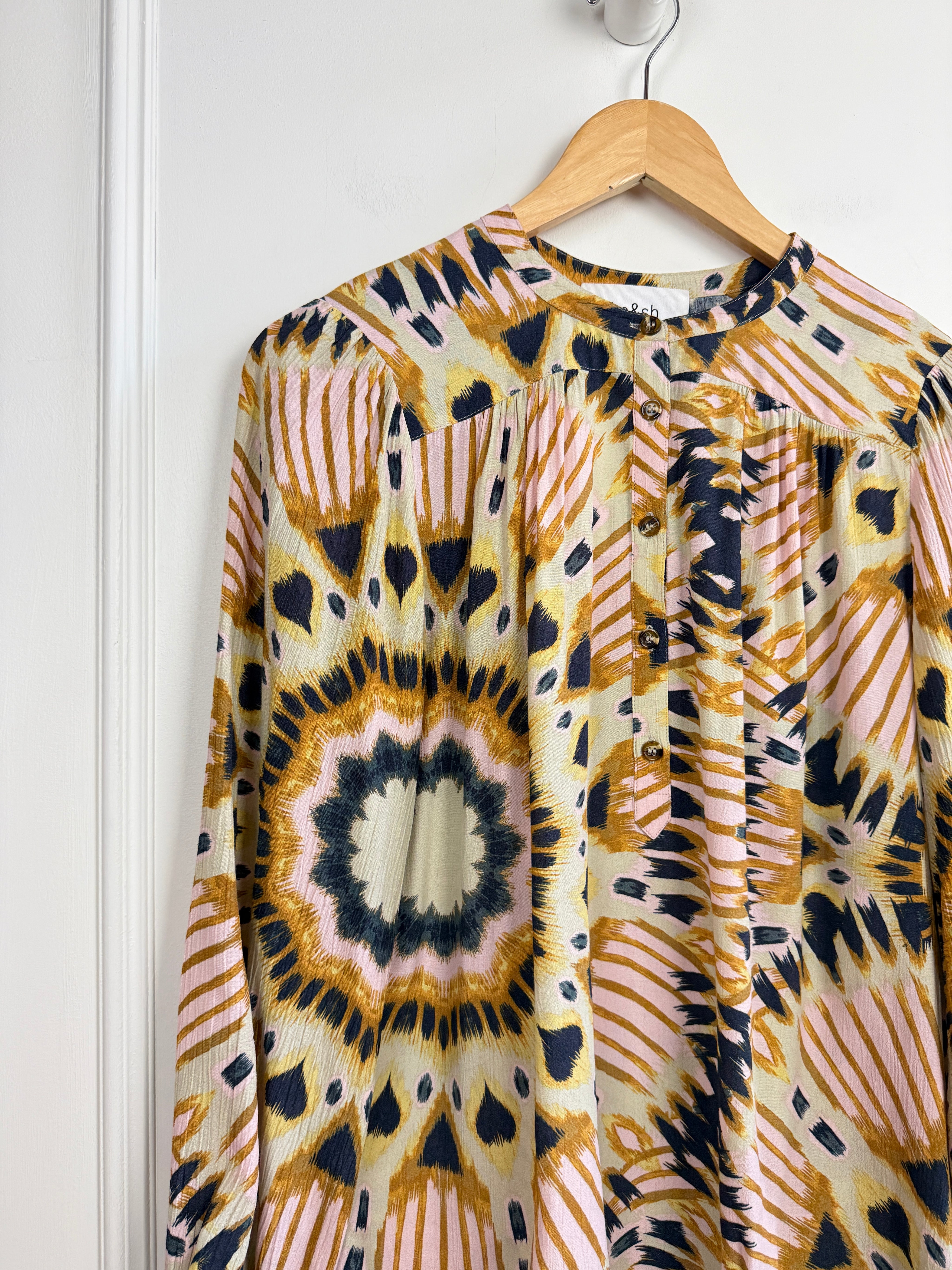 Ba&sh Pattern Top (XS)