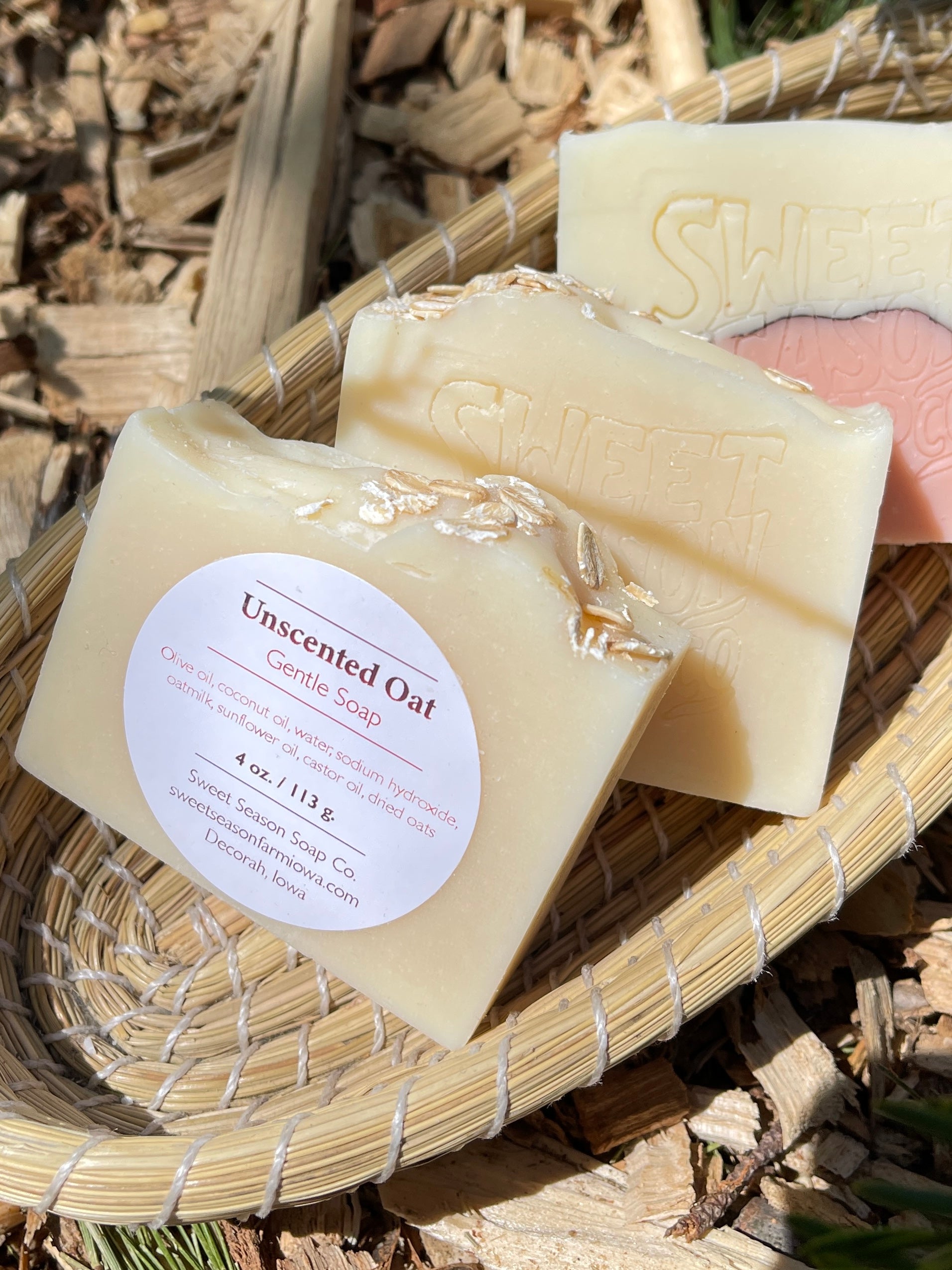 Sweet Season Farm - Natural Soap | Unscented Oat