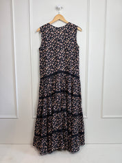 Merlette Sleeveless Floral Cotton Dress (S)