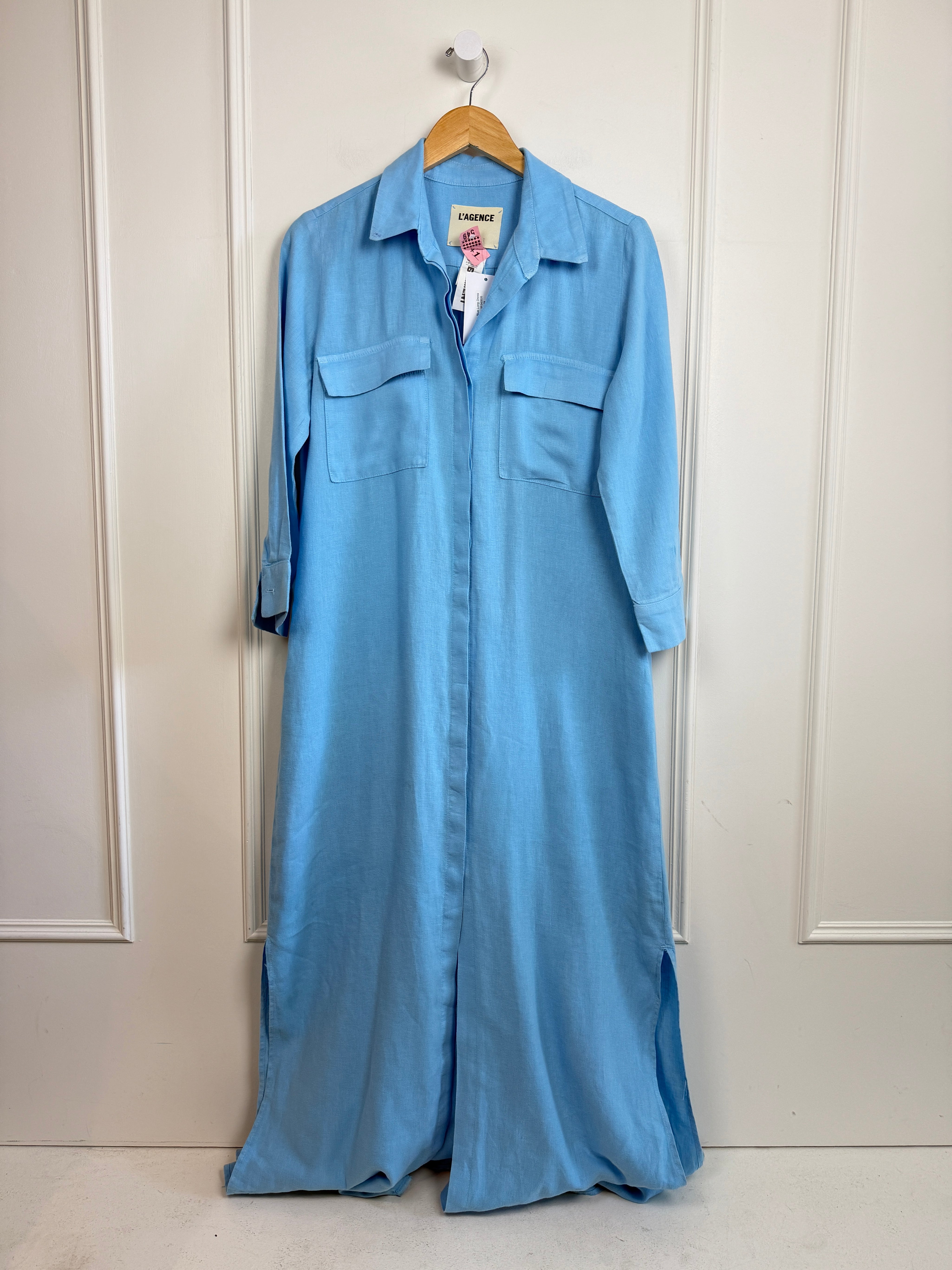 L'agence Blue Long Dress (M)