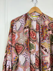 Chunky Silk Blouse (M)