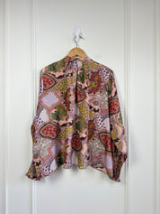 Chunky Silk Blouse (M)