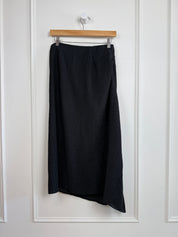 Rachel Comey Black Crinkle Skirt (4/S)
