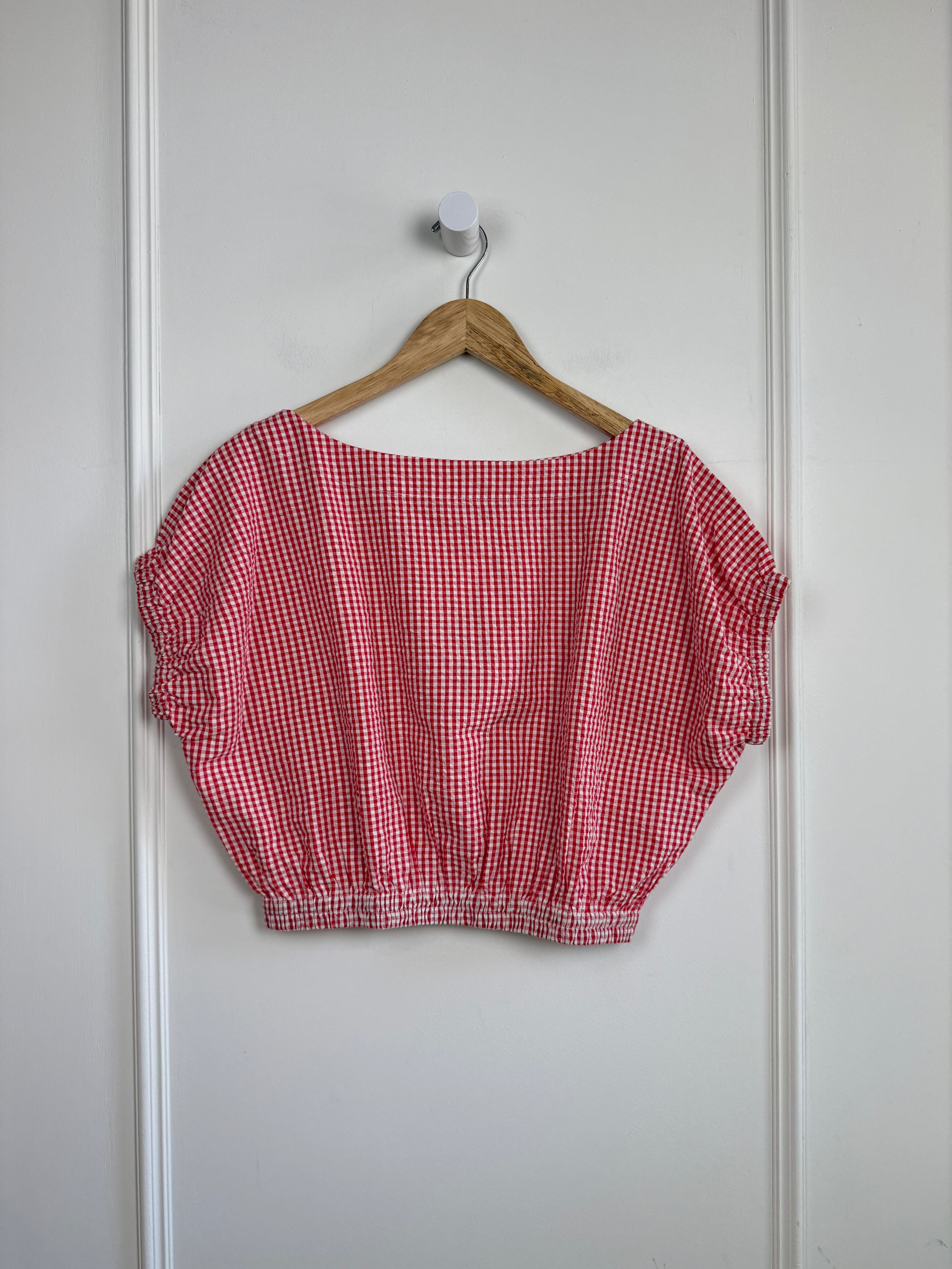 Laude The Label Gingham Top (L)