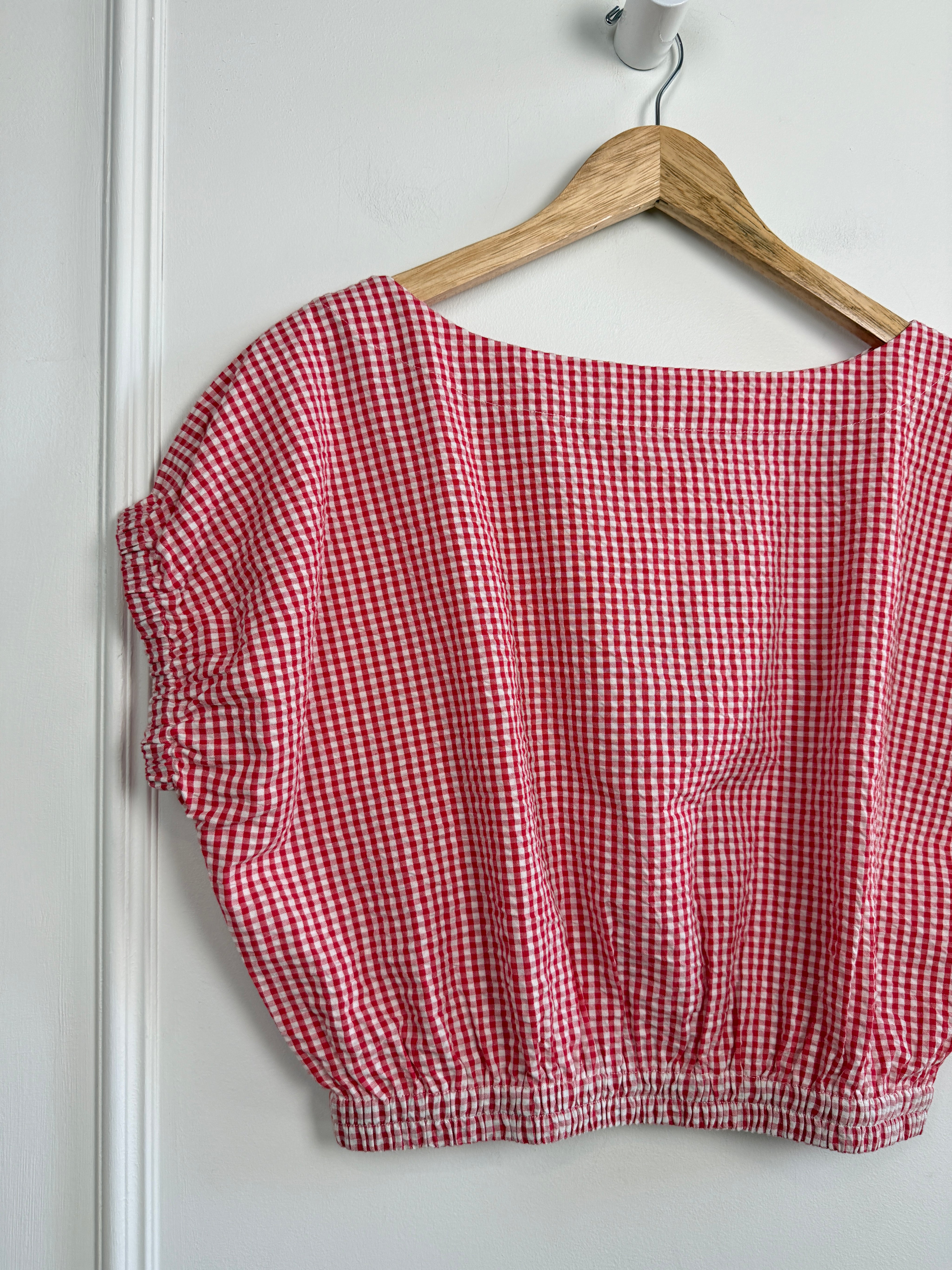 Laude The Label Gingham Top (L)