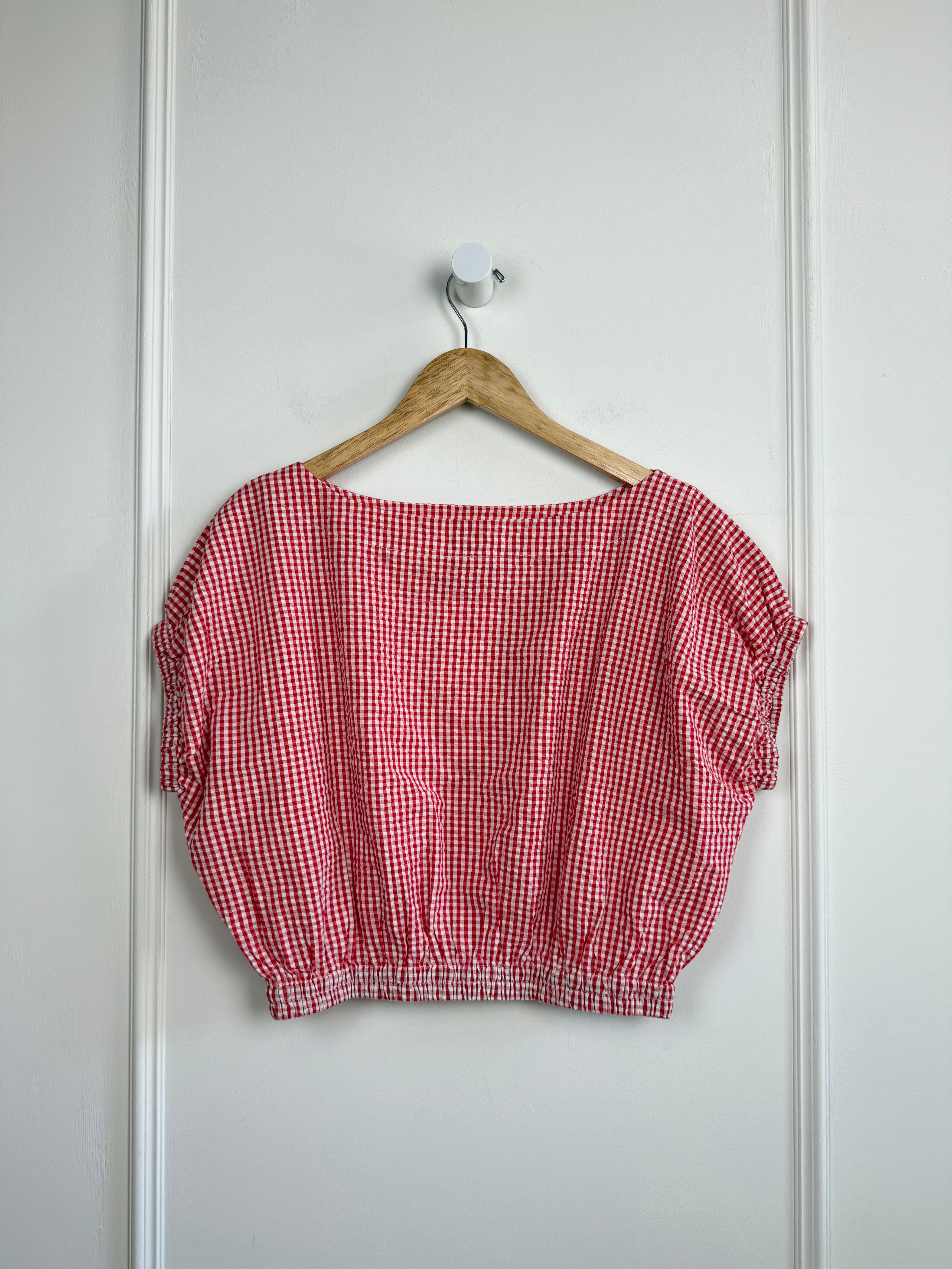 Laude The Label Gingham Top (L)