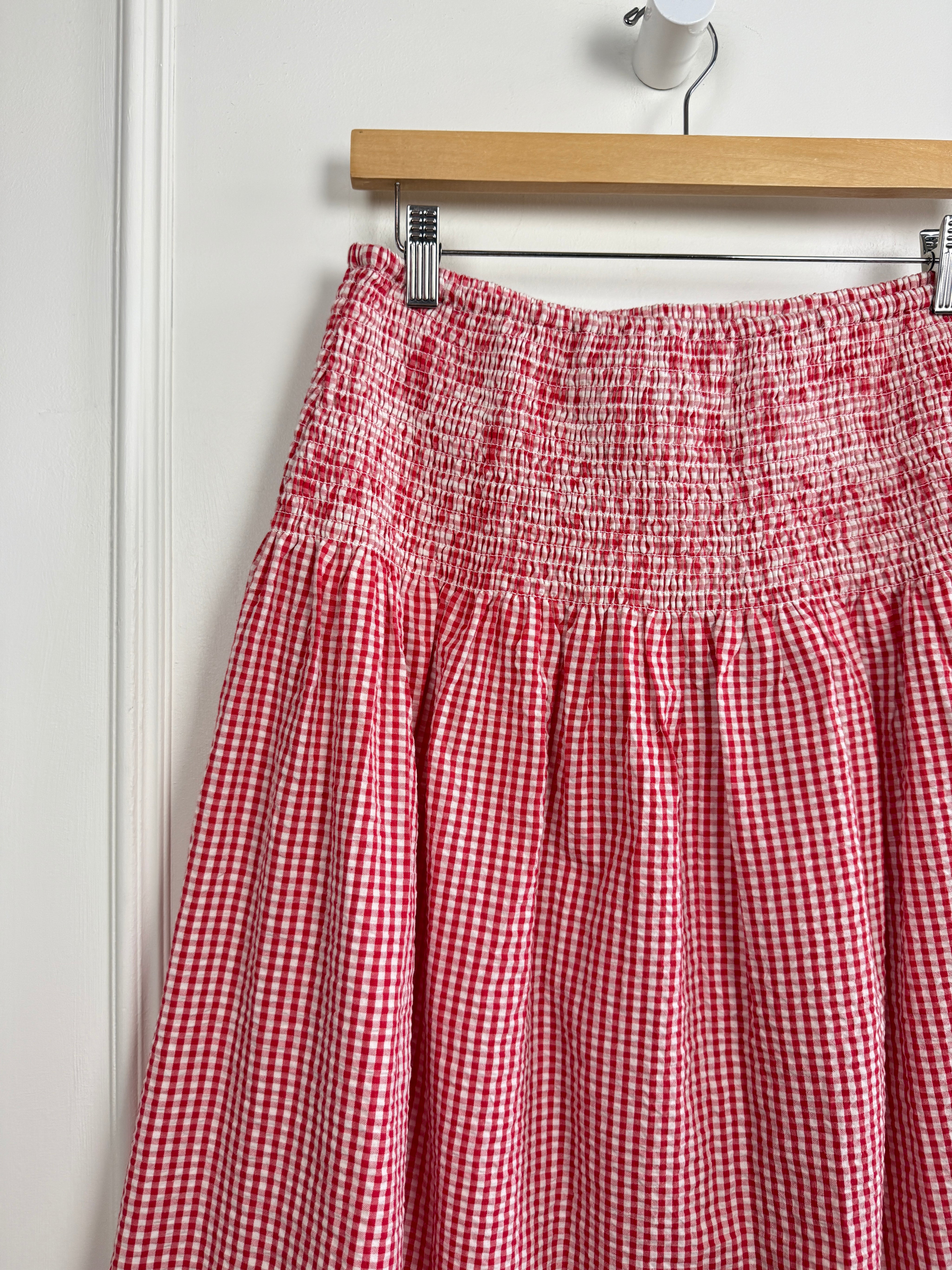 Laude The Label Gingham Skirt (L)