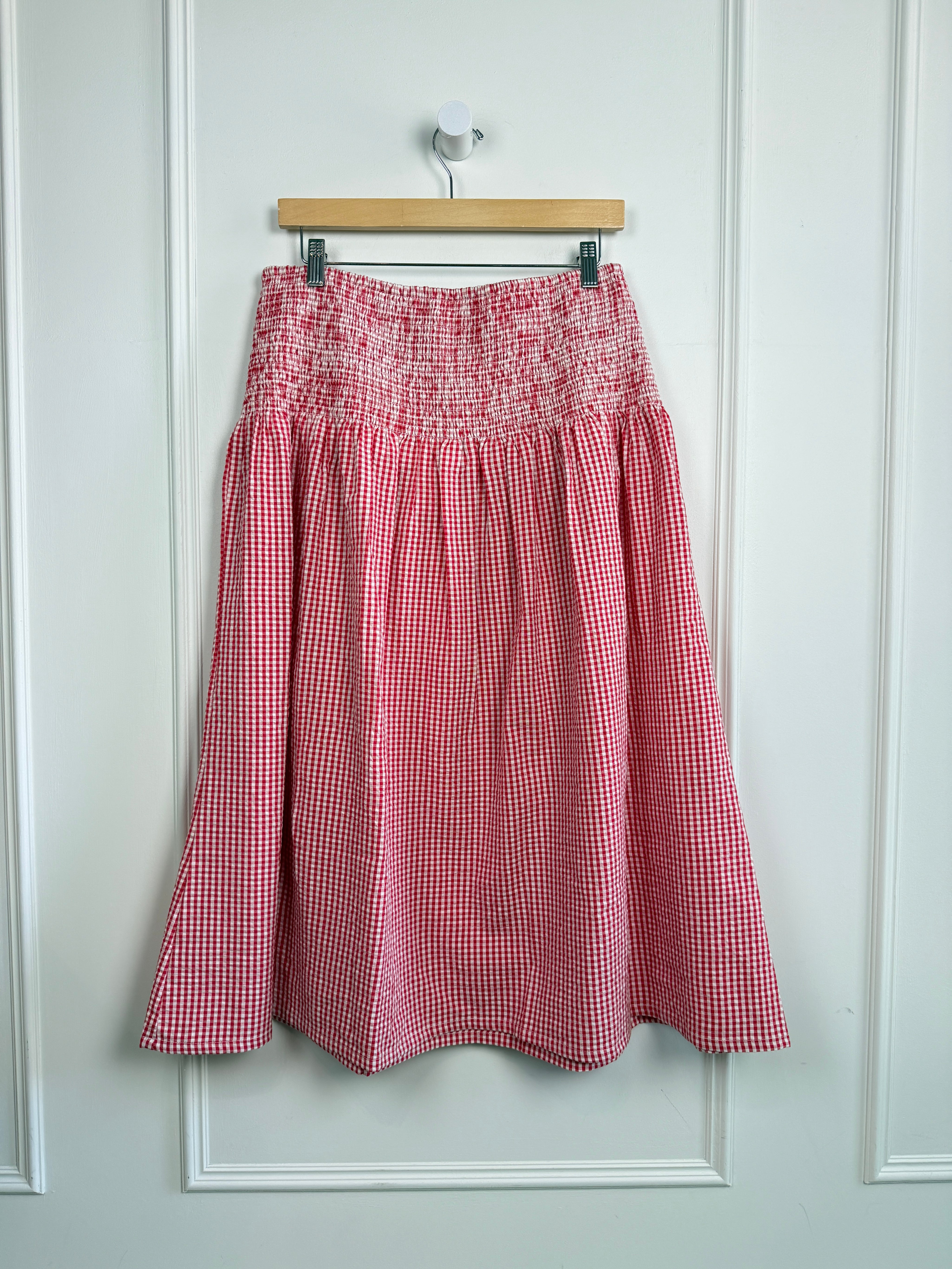 Laude The Label Gingham Skirt (L)