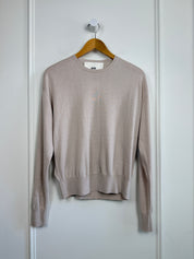 44Ome Taupe Silk & Wool Sweater (XS)