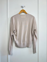 44Ome Taupe Silk & Wool Sweater (XS)