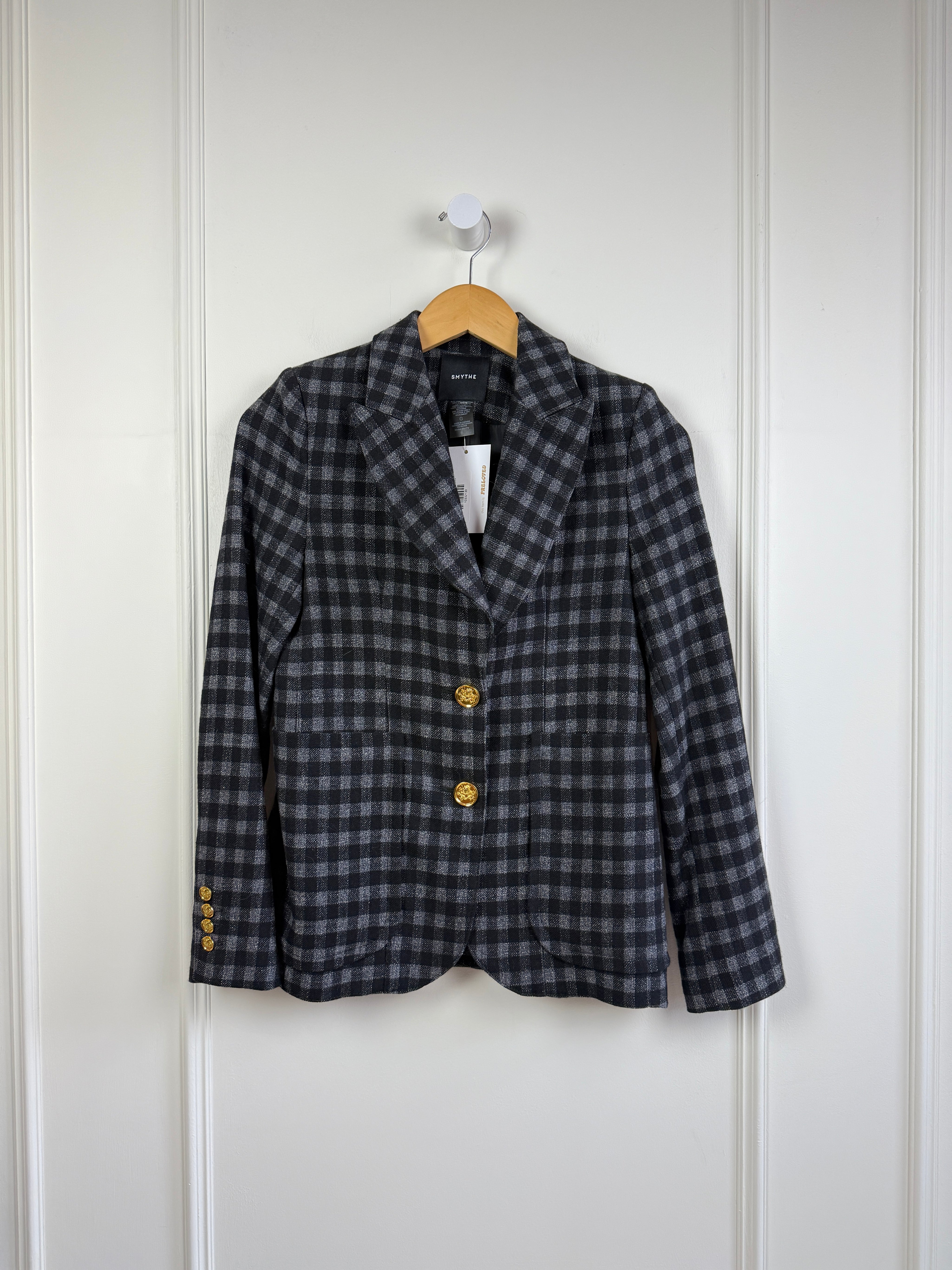Smythe Black & Grey Blazer (6/M)