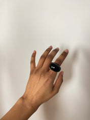 Sophie Buhai Black Onyx Donut Ring