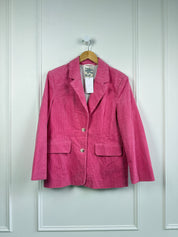 Baum und Pferdgarten Pink Corduroy Blazer (S/36)