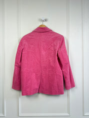 Baum und Pferdgarten Pink Corduroy Blazer (S/36)