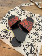 Freda Salvadore Red Sandal (9.5)