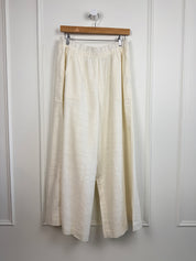Laude The Label Everyday Pant Cream Pants (XL & XXL)