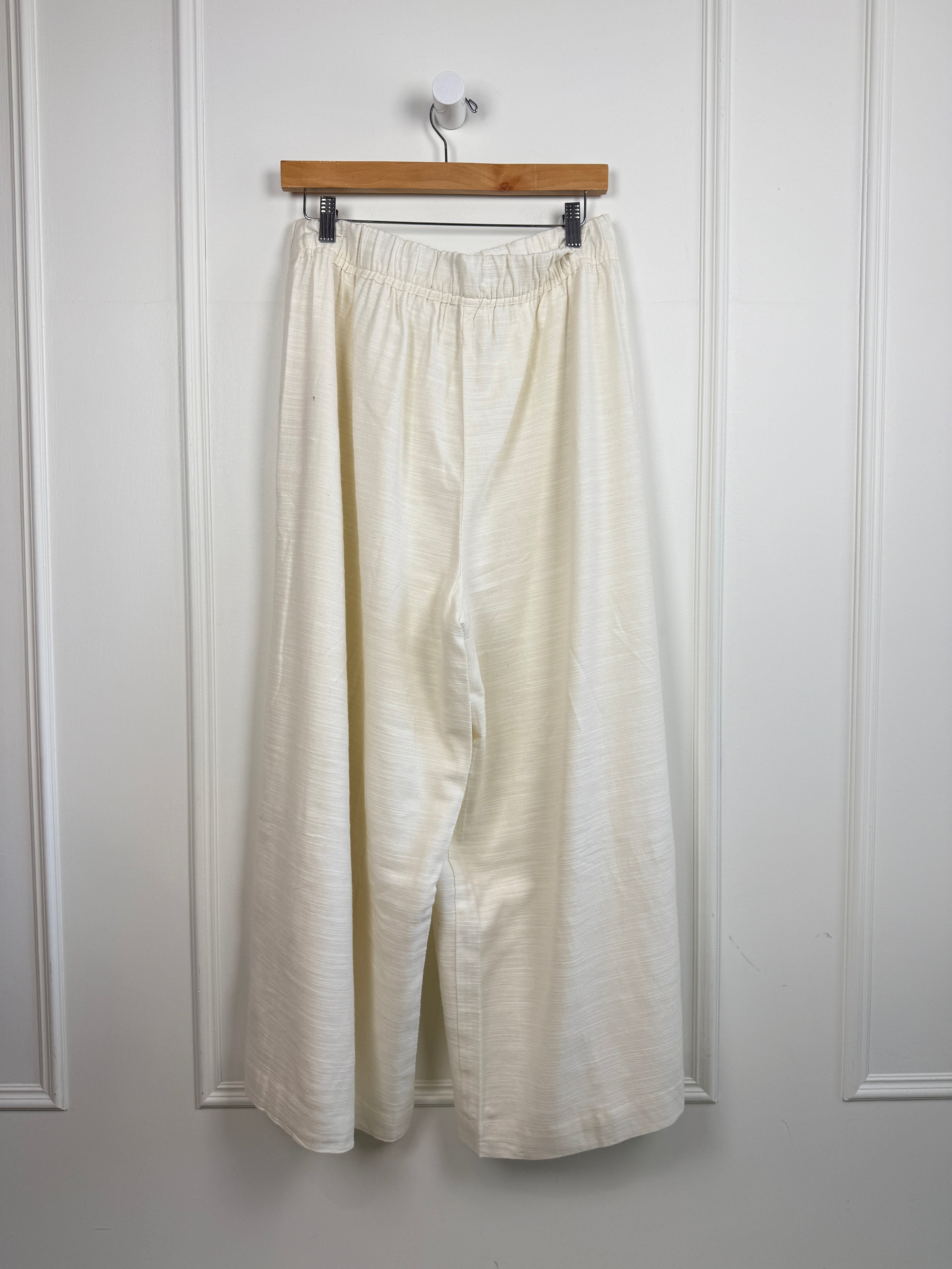 Laude The Label Everyday Pant Cream Pants (XL & XXL)