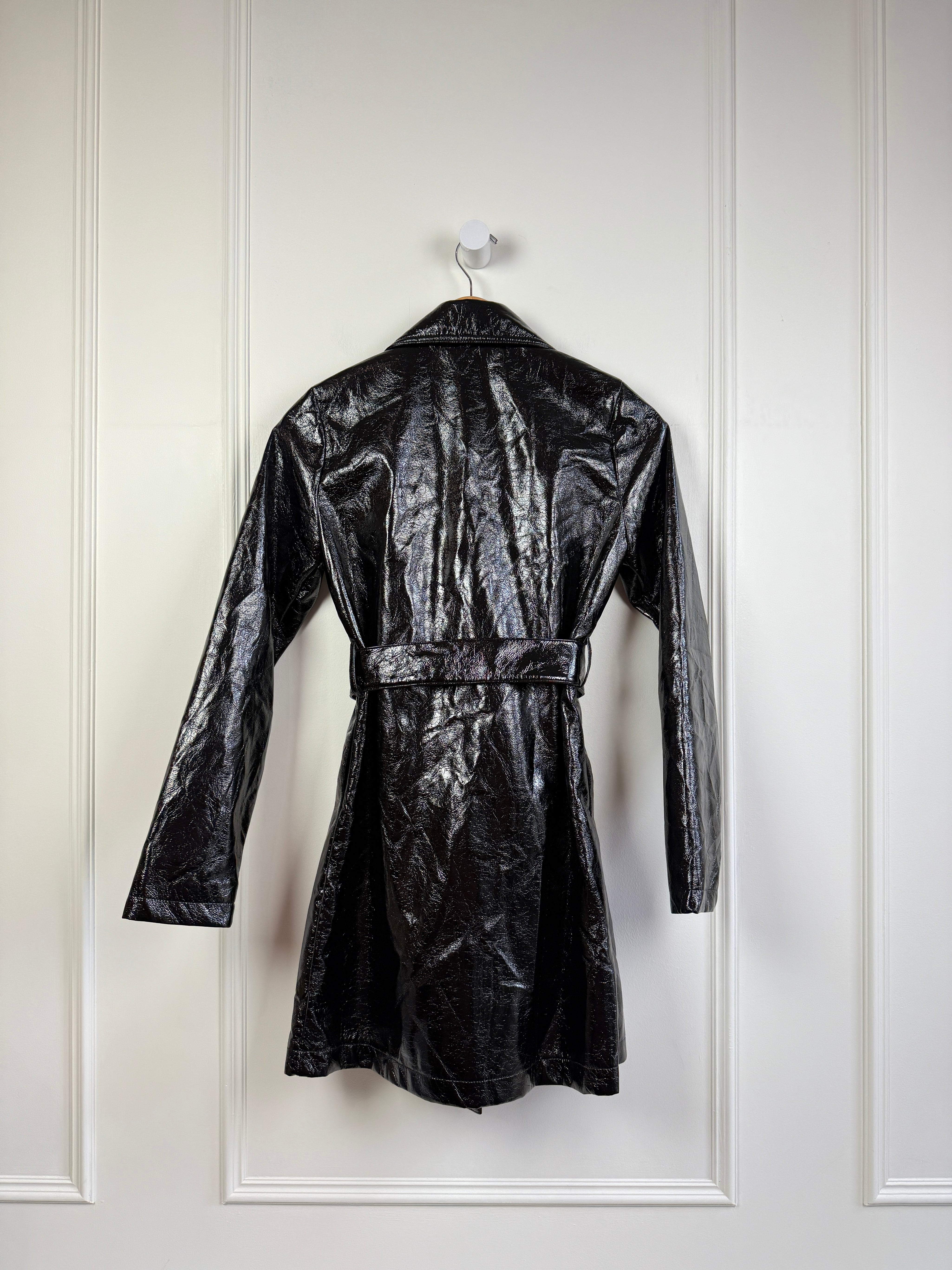 Current Mood Patent Coat (XS)